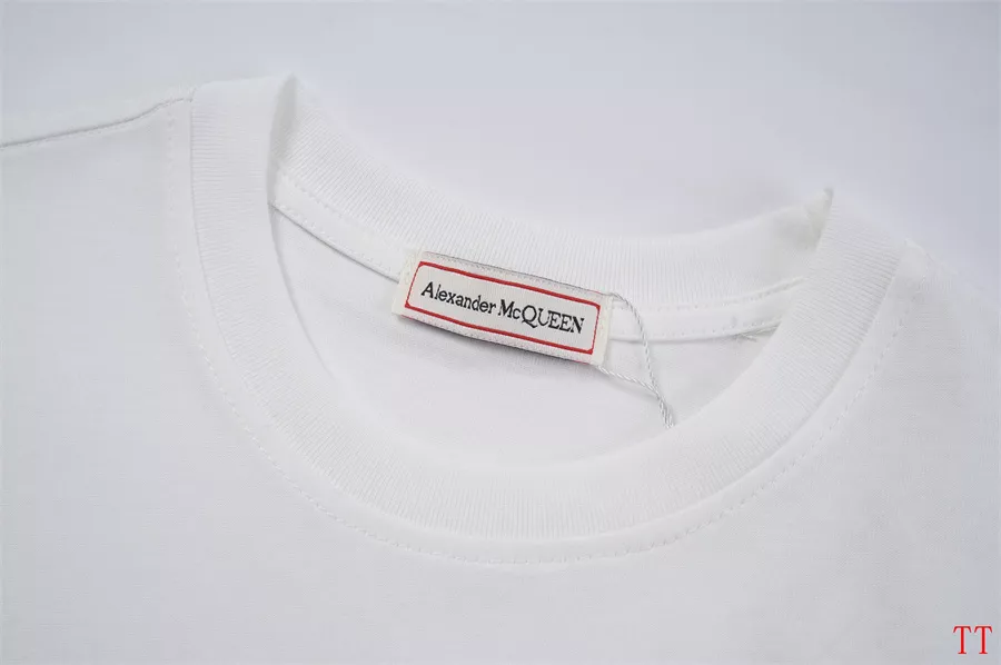 Alexander McQueen T-shirts Short Sleeved For Unisex Breathable 3149