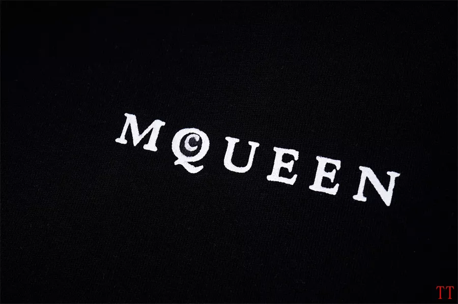 Alexander McQueen T-shirts Short Sleeved For Unisex GoodFit 3111