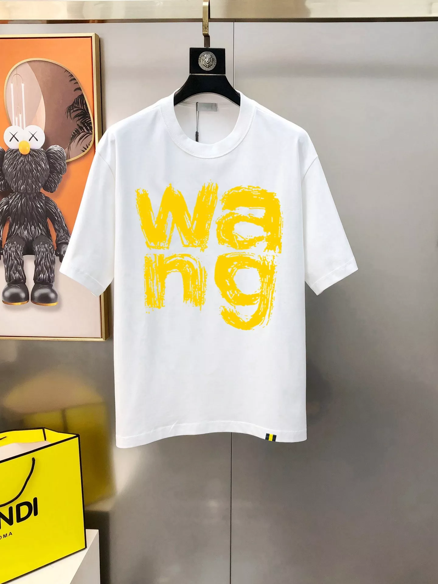 Alexander Wang T-Shirts Short Sleeved For Men Timeless 221