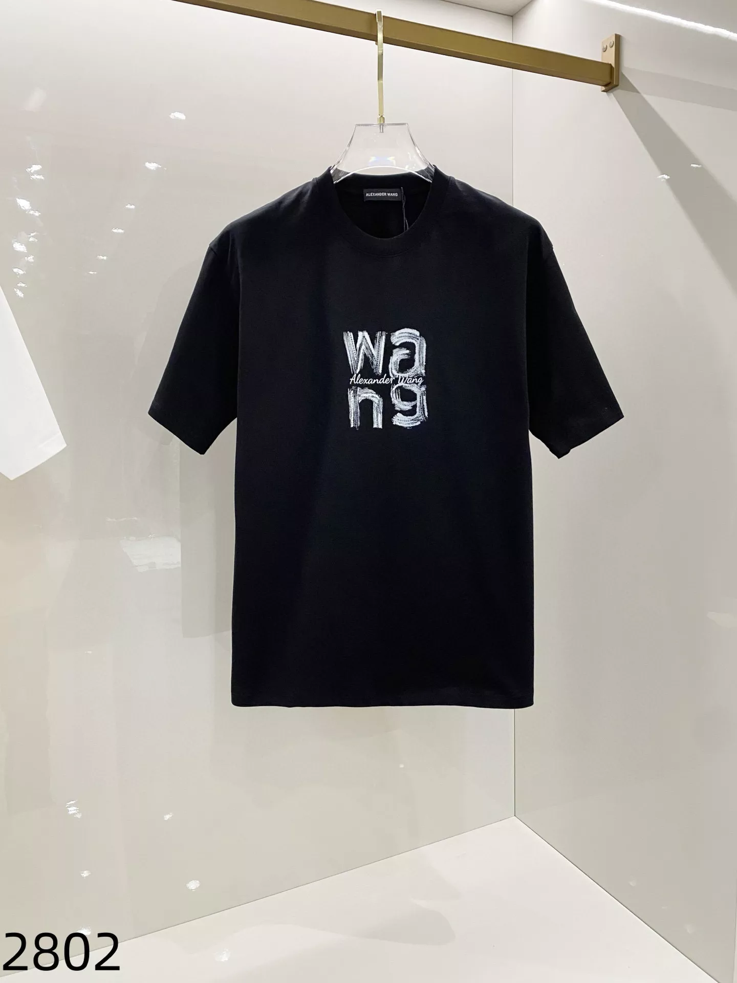 Alexander Wang T-Shirts Short Sleeved For Unisex DailyWear 4563