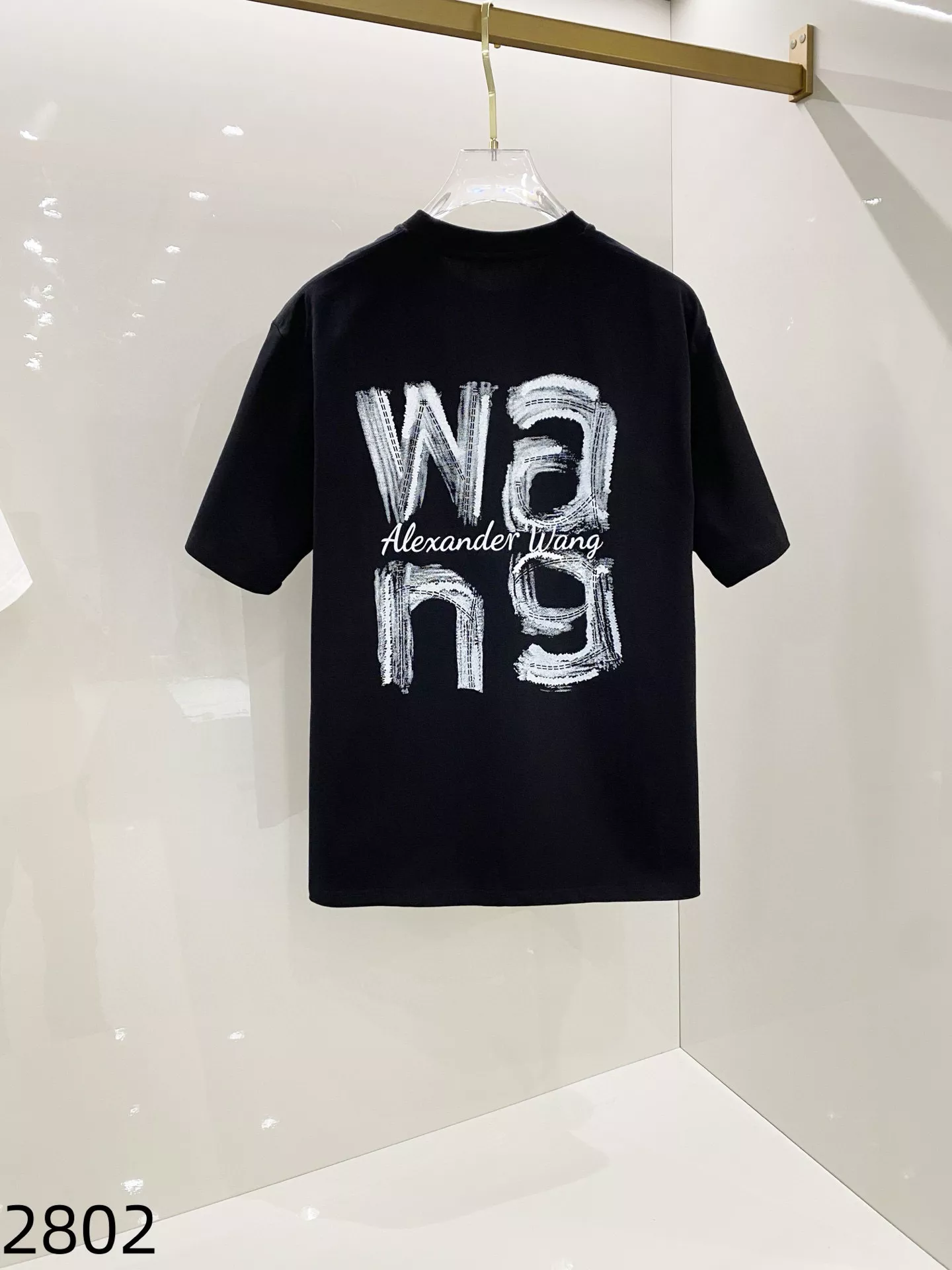 Alexander Wang T-Shirts Short Sleeved For Unisex DailyWear 4563