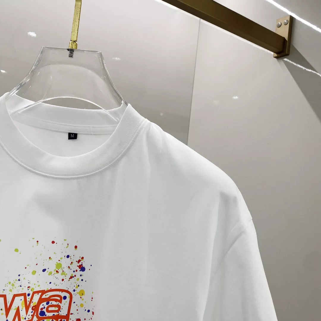 Alexander Wang T-Shirts Short Sleeved For Unisex WellDesigned 1494