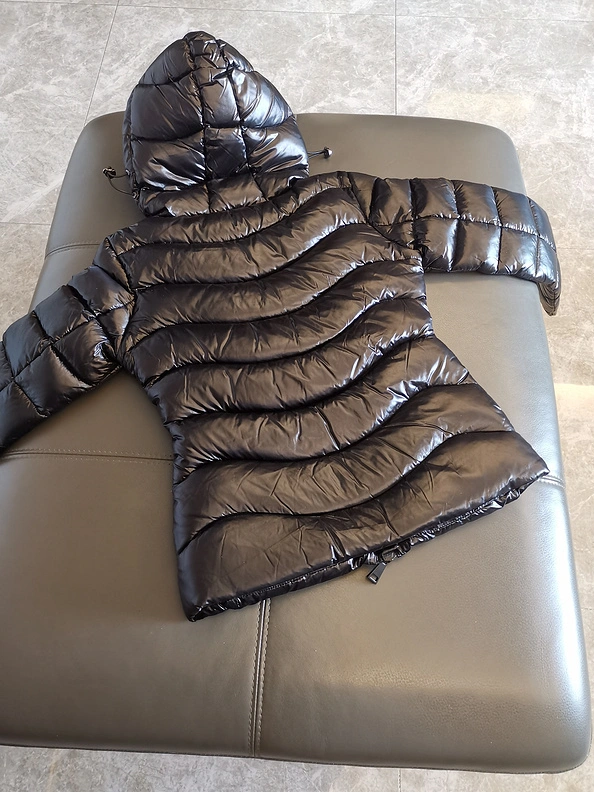 AllSeason 1169 Moncler Down Feather Coat Long Sleeved For Women