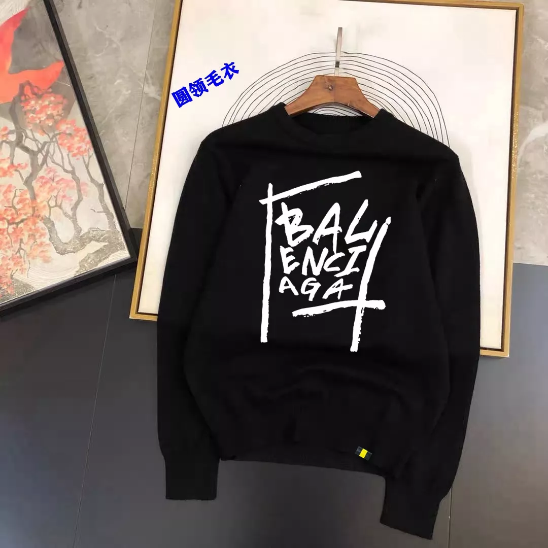 AllSeason 1350 Balenciaga Sweaters Long Sleeved For Men