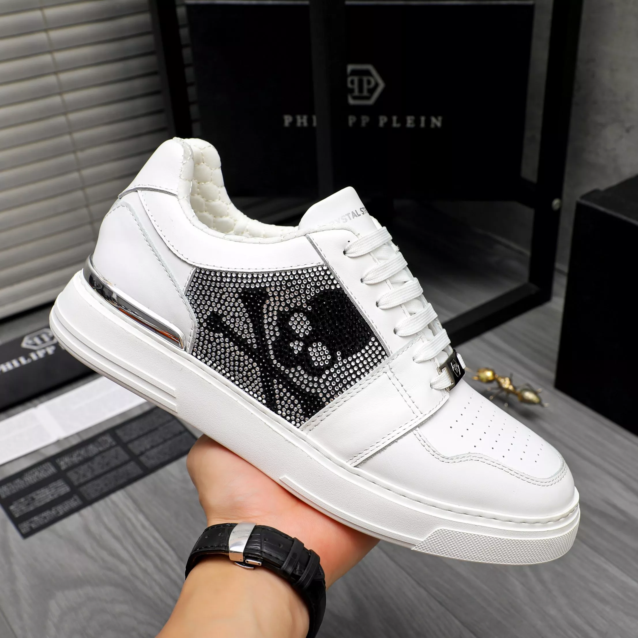 AllSeason 1576 Philipp Plein PP Casual Shoes For Men