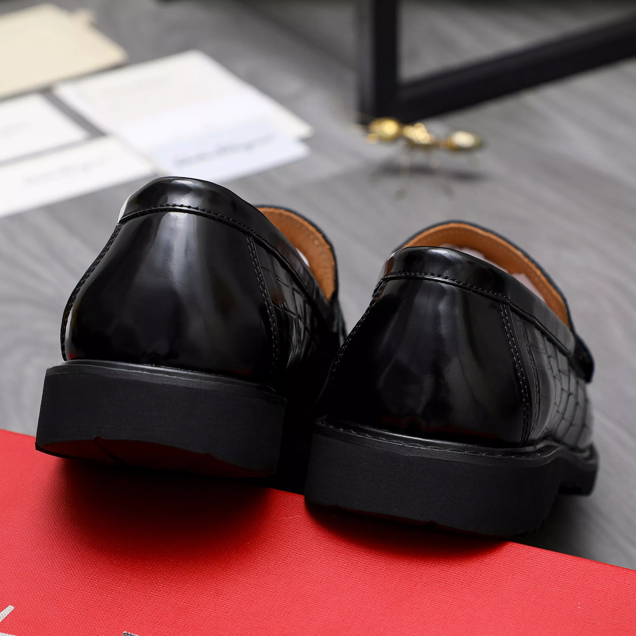 AllSeason 1676 Salvatore Ferragamo Leather Shoes For Men