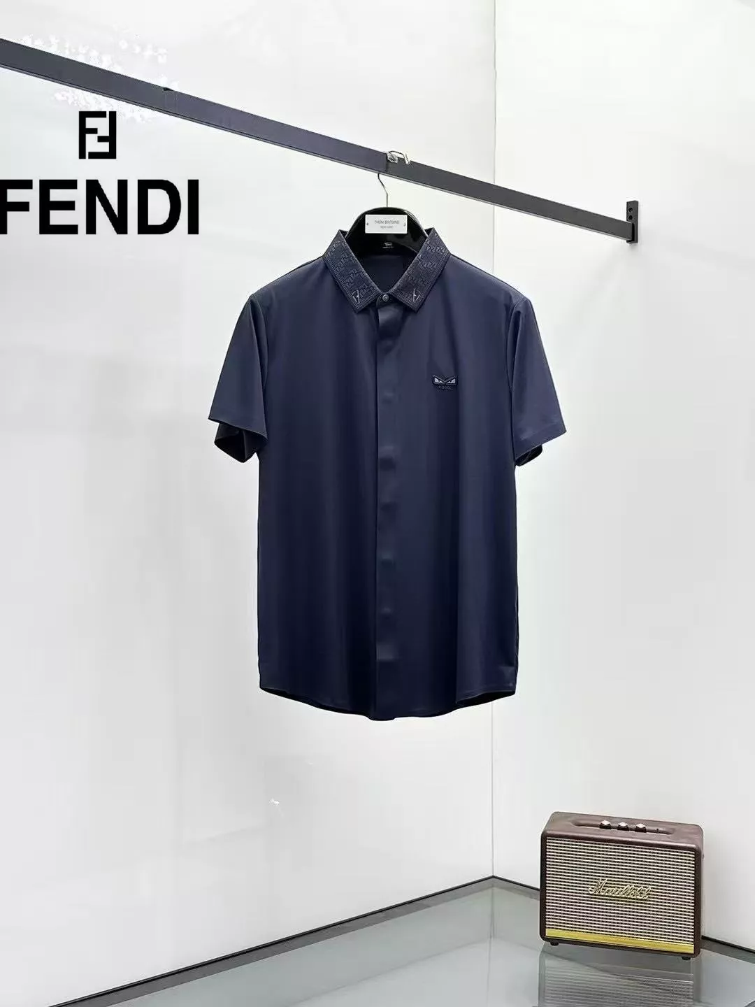 AllSeason 1785 Fendi Shirts Short Sleeved For Men
