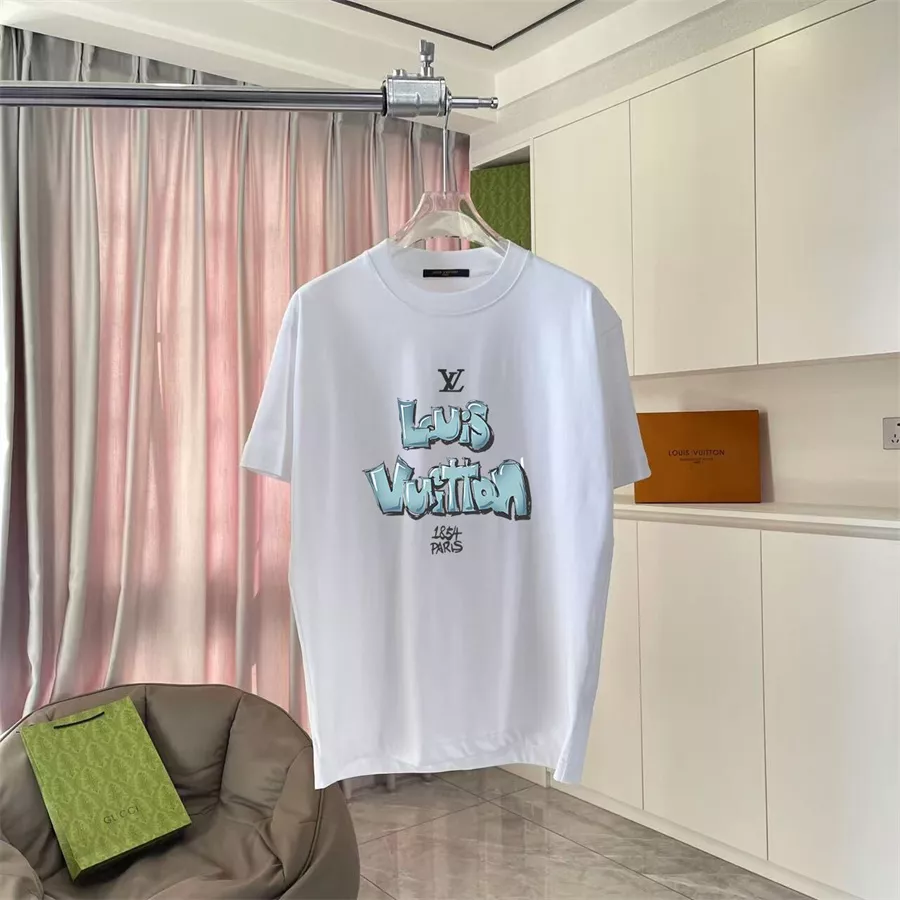 AllSeason 236 Louis Vuitton LV T-Shirts Short Sleeved For Unisex