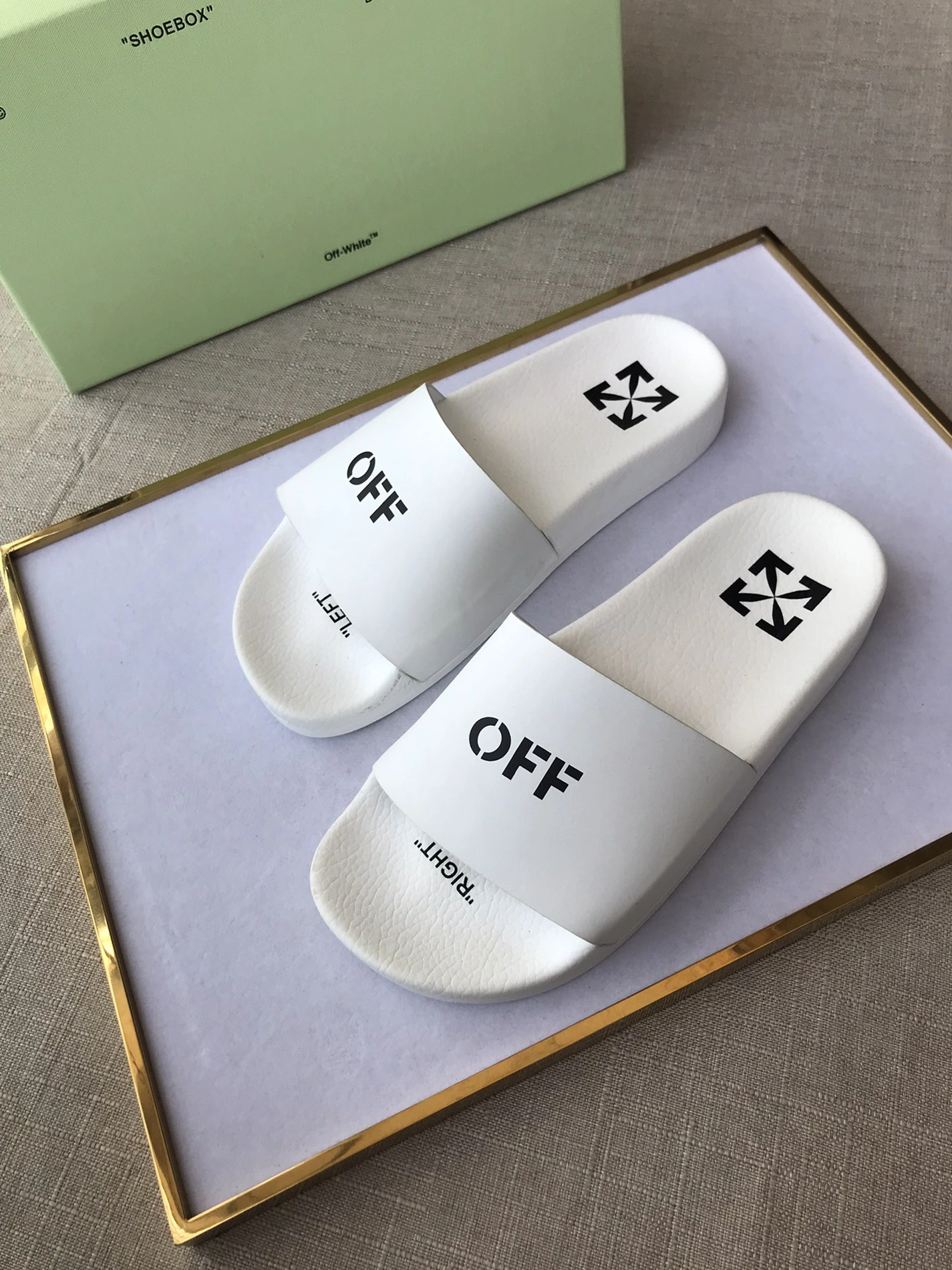 AllSeason 3136 Off-White Slippers For Women