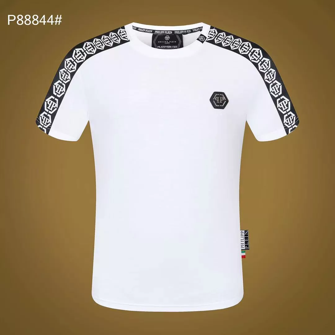 AllSeason 3179 Philipp Plein PP T-Shirts Short Sleeved For Men