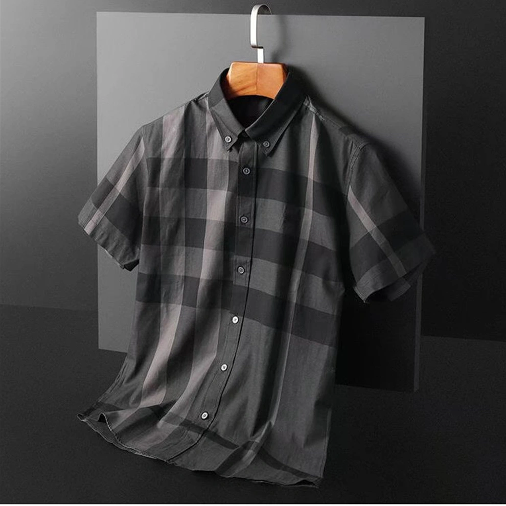 AllSeason 4143 Burberry Shirts Short Sleeved For Men