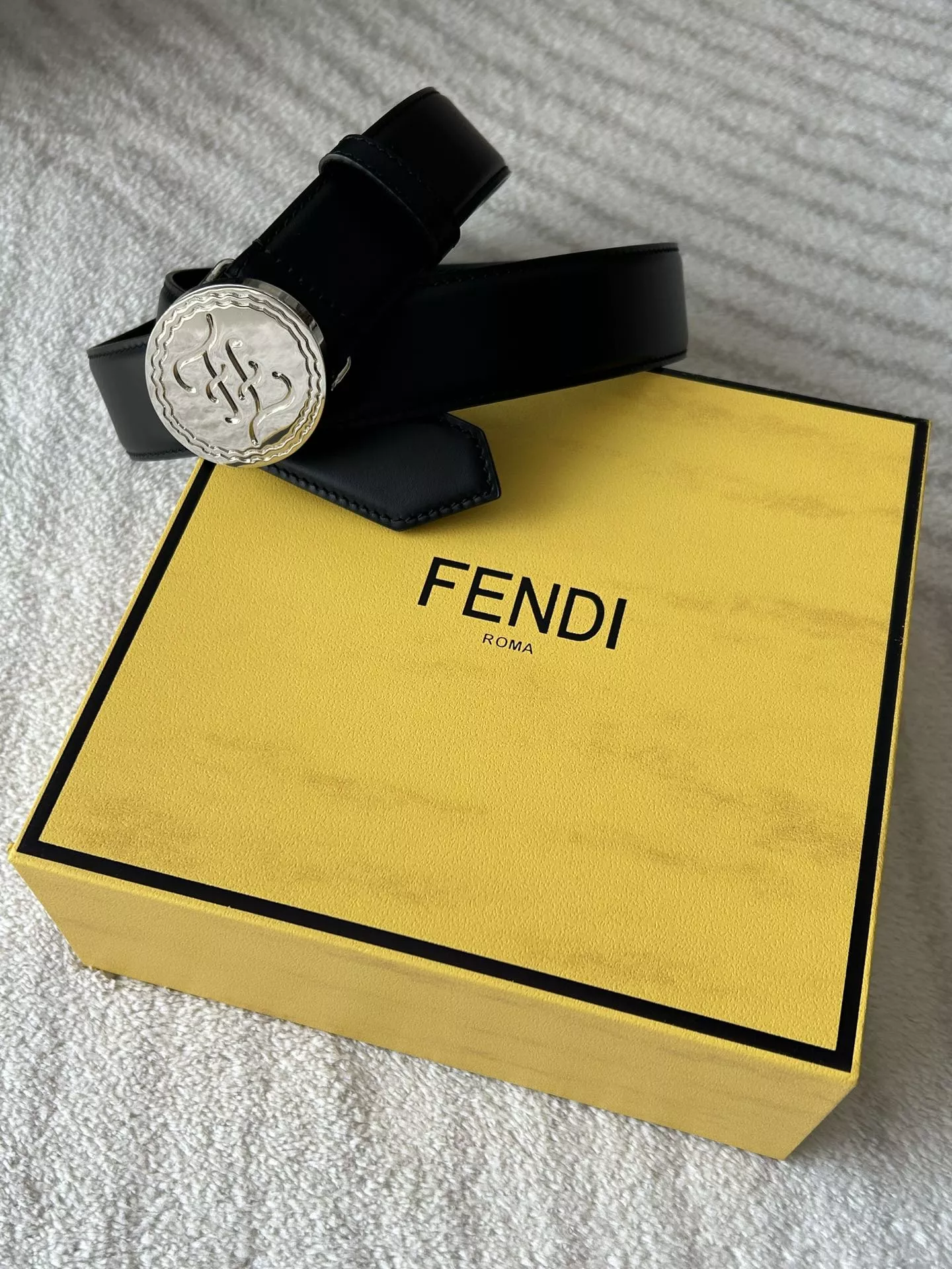 AllSeason 4372 Fendi AAA Quality Belts In 3.5cm For Unisex