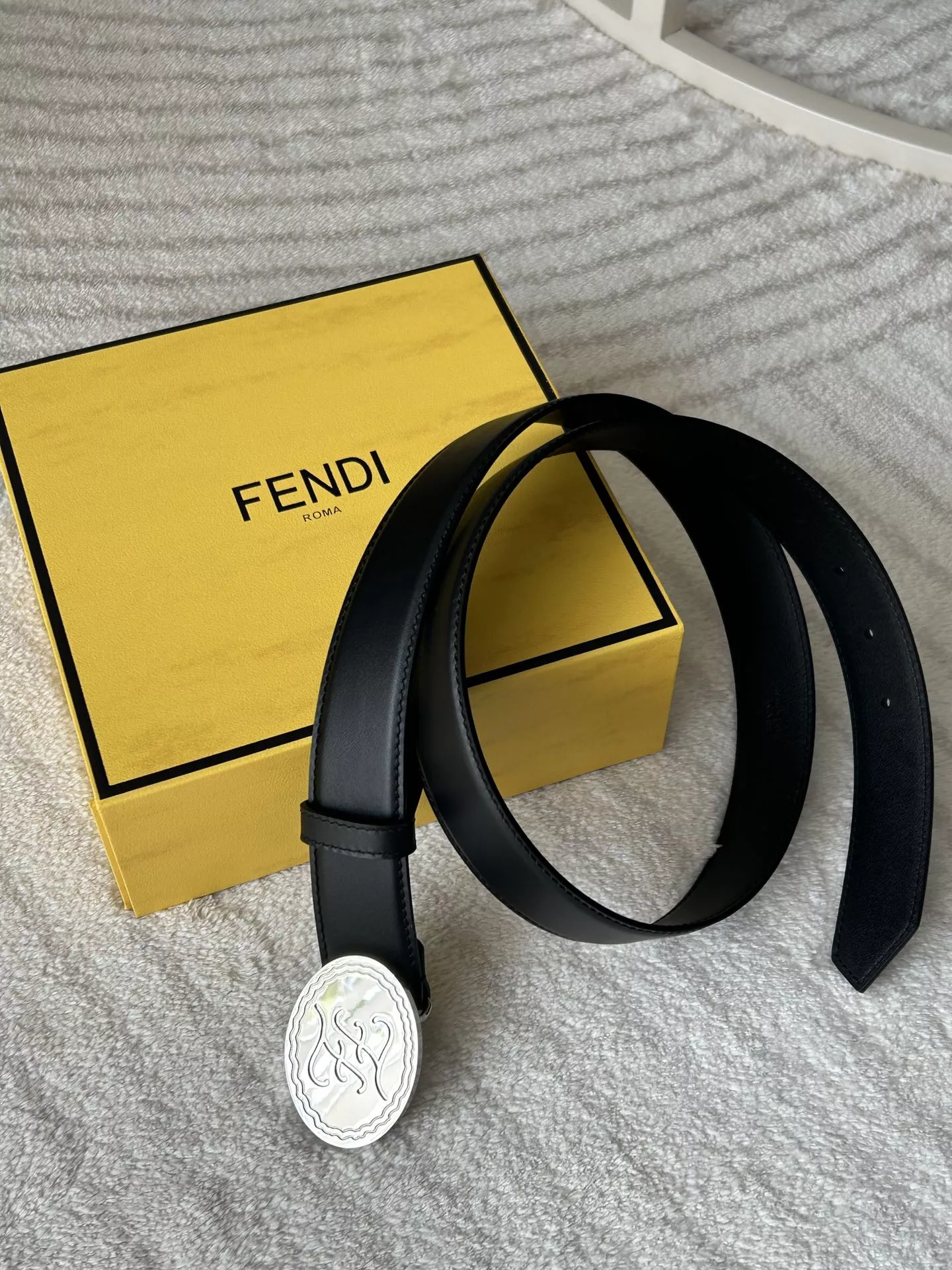 AllSeason 4372 Fendi AAA Quality Belts In 3.5cm For Unisex