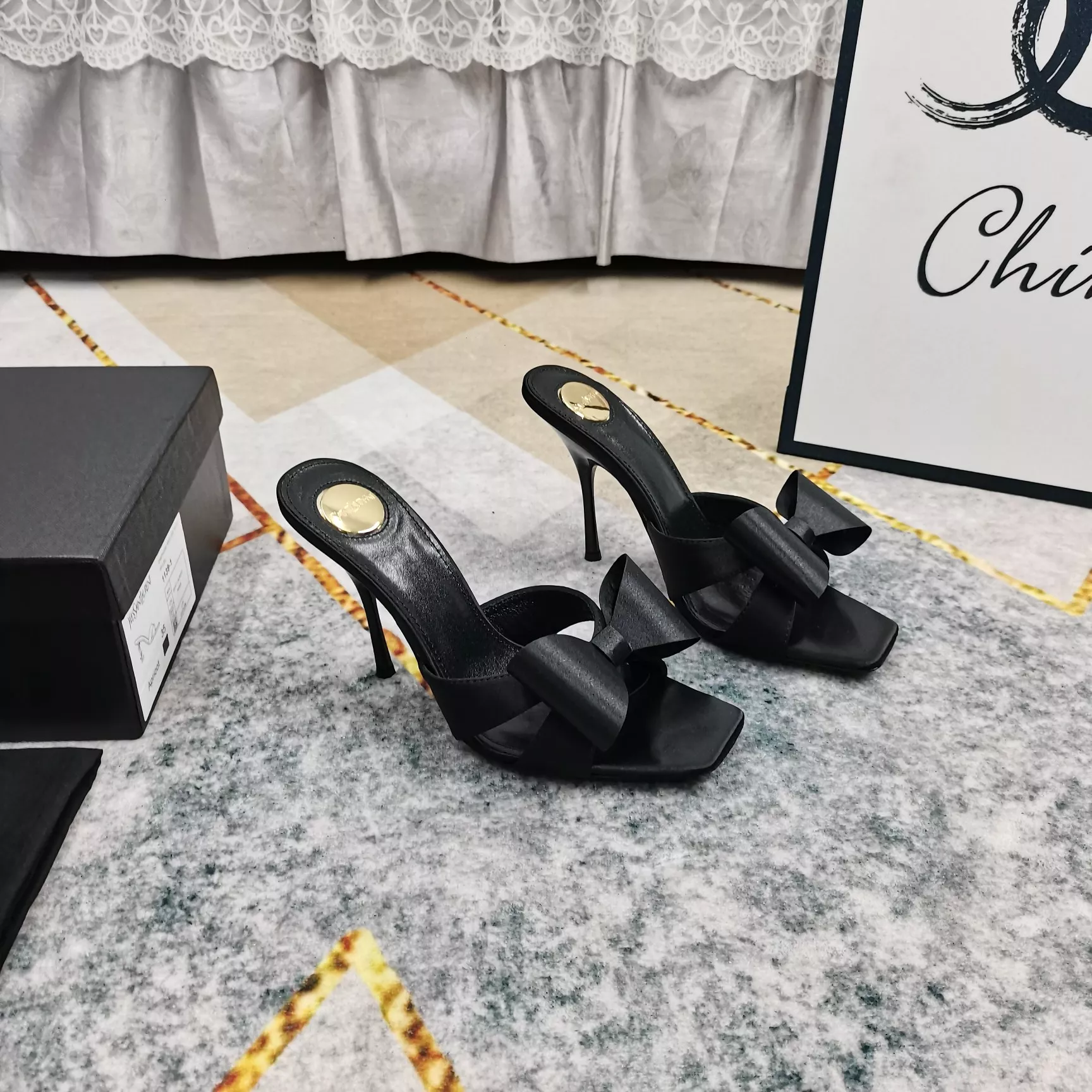 AllSeason 4736 Yves Saint Laurent YSL Slippers For Women