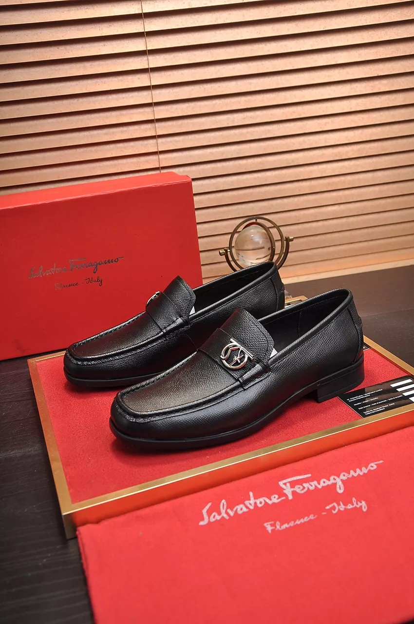 AllSeason 4799 Salvatore Ferragamo Leather Shoes For Men