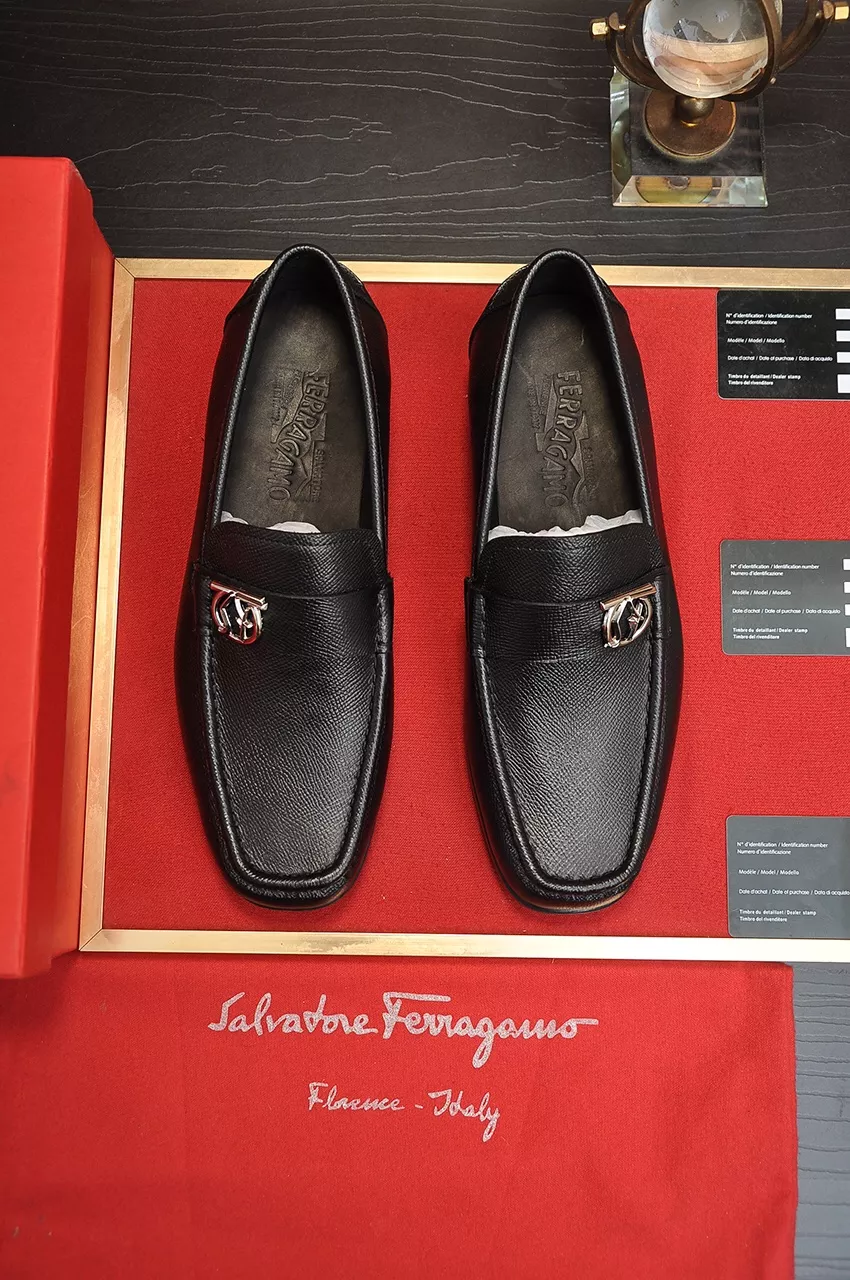 AllSeason 4799 Salvatore Ferragamo Leather Shoes For Men
