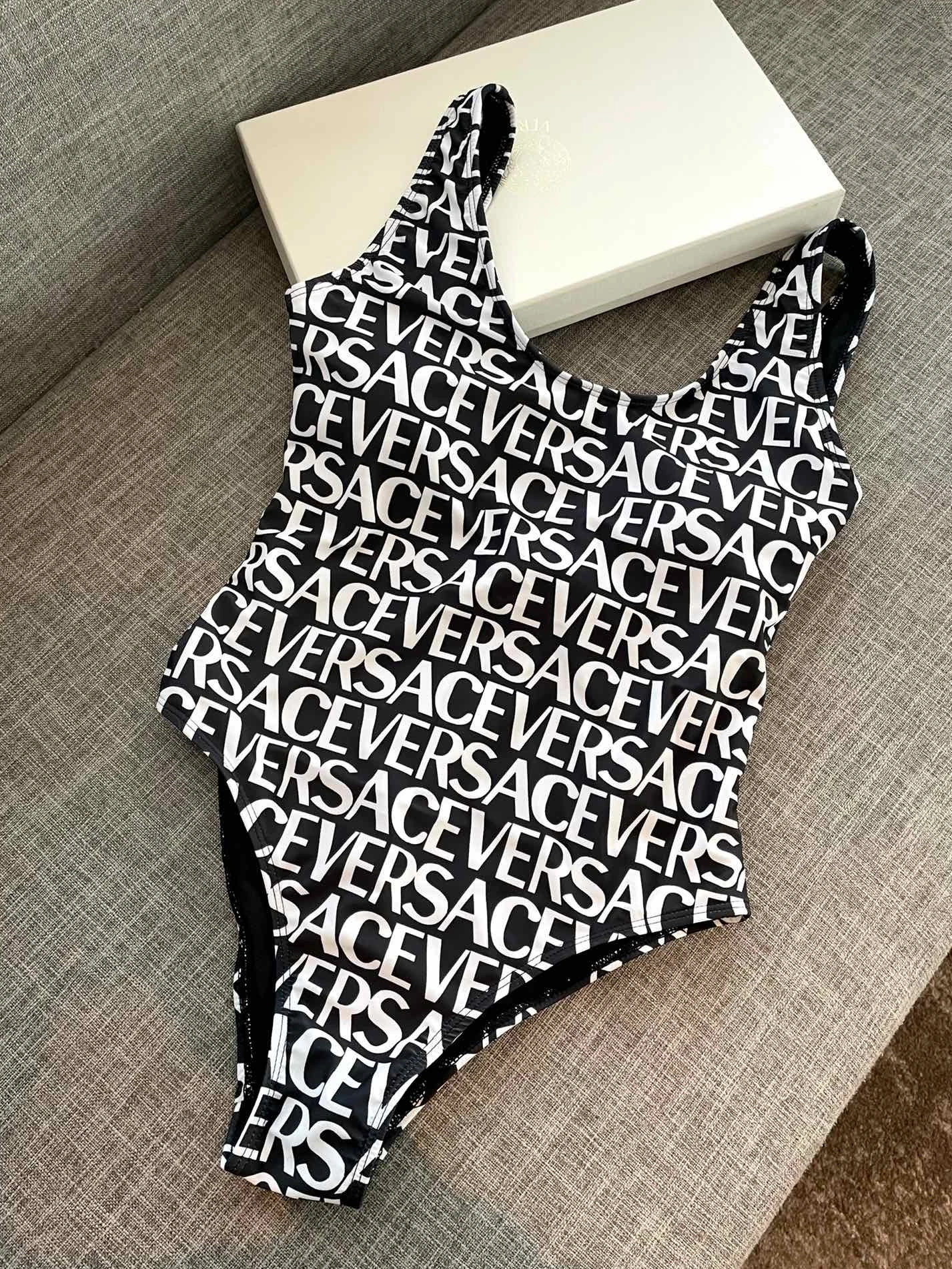 AllSeason 5141 Versace Bathing Suits Sleeveless For Women