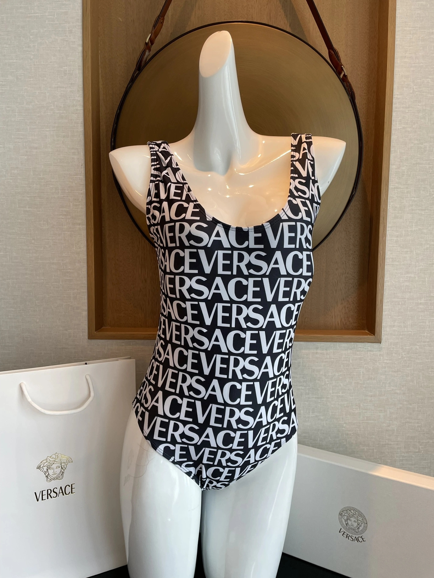 AllSeason 5141 Versace Bathing Suits Sleeveless For Women