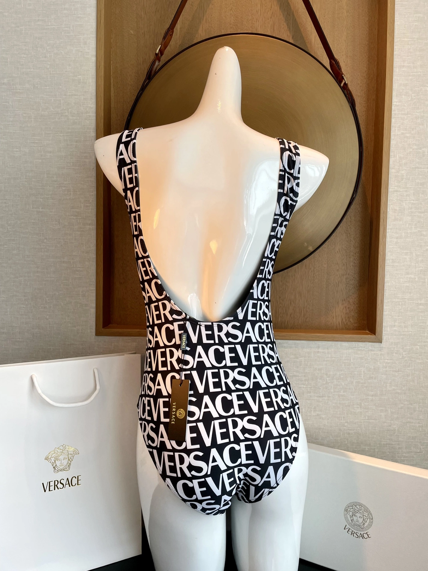 AllSeason 5141 Versace Bathing Suits Sleeveless For Women