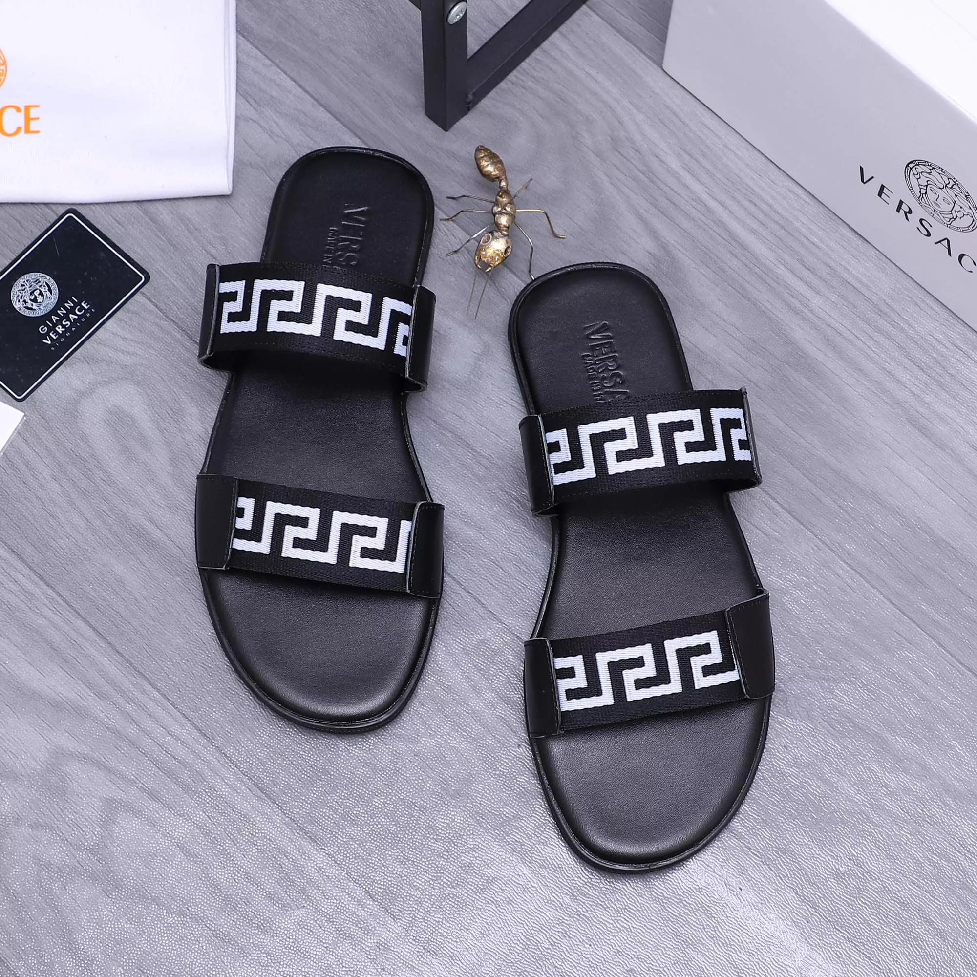 AllSeason 5143 Versace Slippers For Men