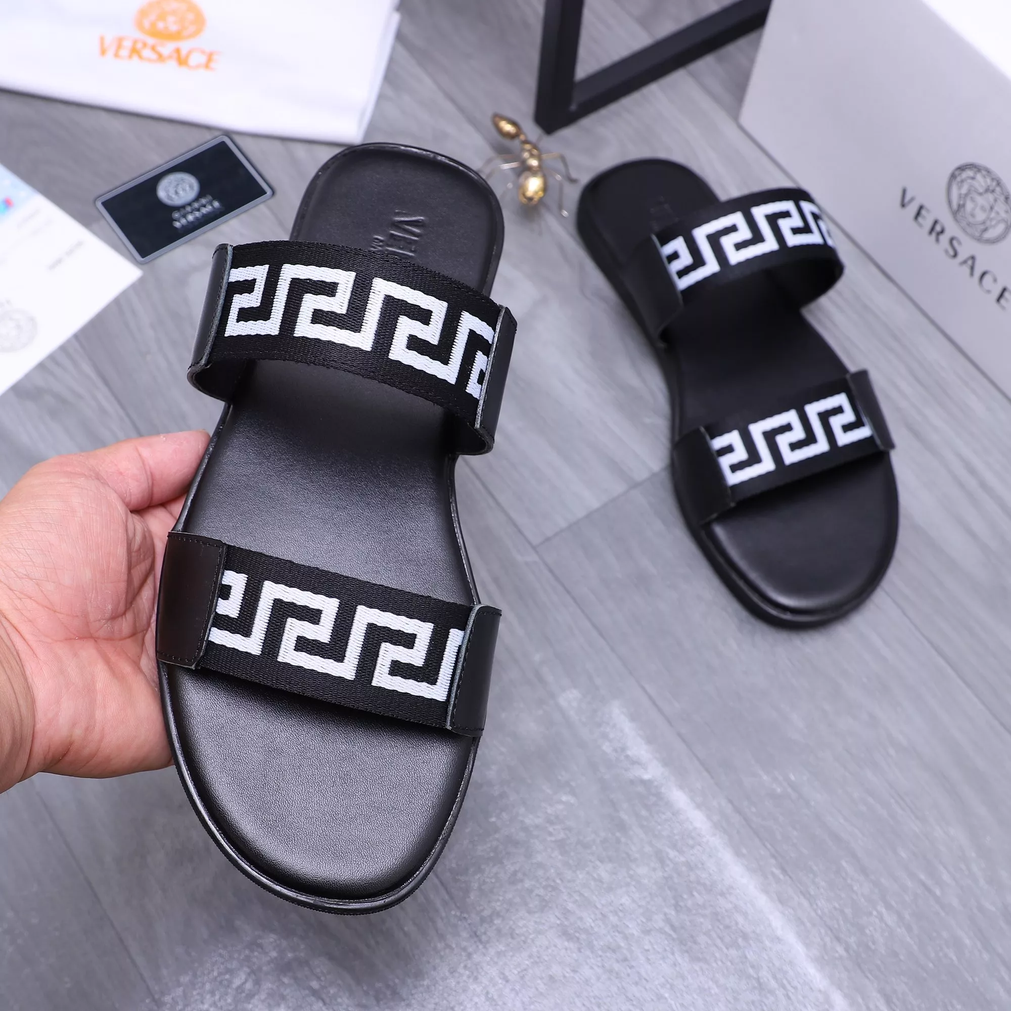 AllSeason 5143 Versace Slippers For Men