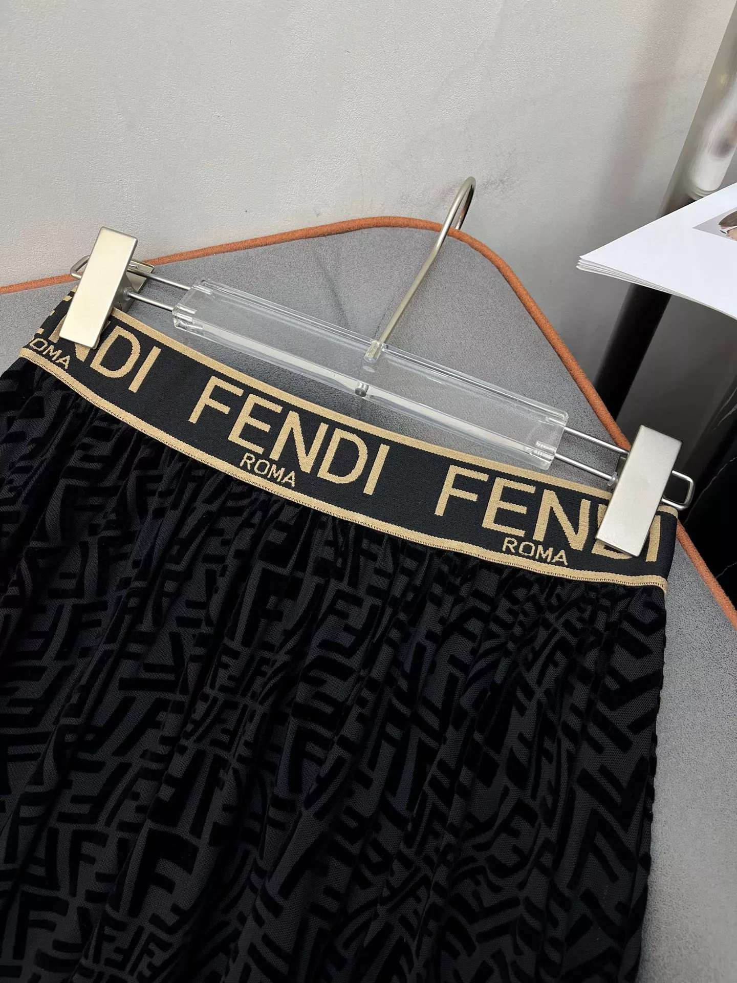 AllSeason 5736 Fendi Midi Skirt For Women