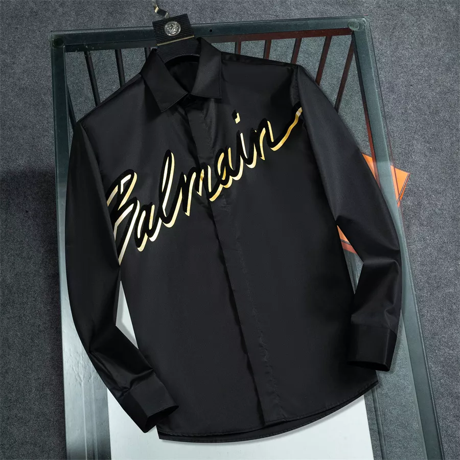 AllSeason 576 Balmain Shirts Long Sleeved For Men