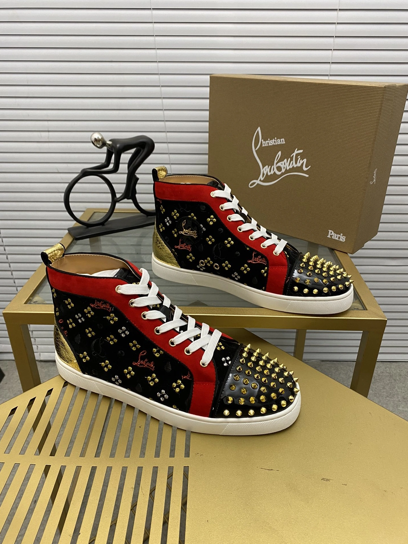 AllSeason 6050 Christian Louboutin High Tops Shoes For Men