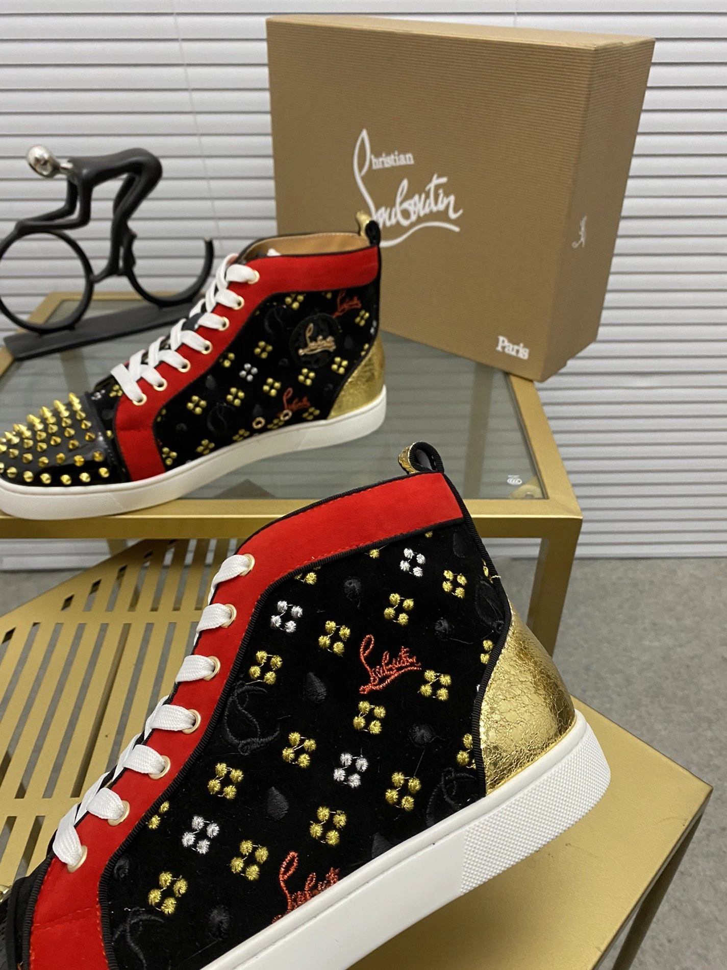 AllSeason 6050 Christian Louboutin High Tops Shoes For Men