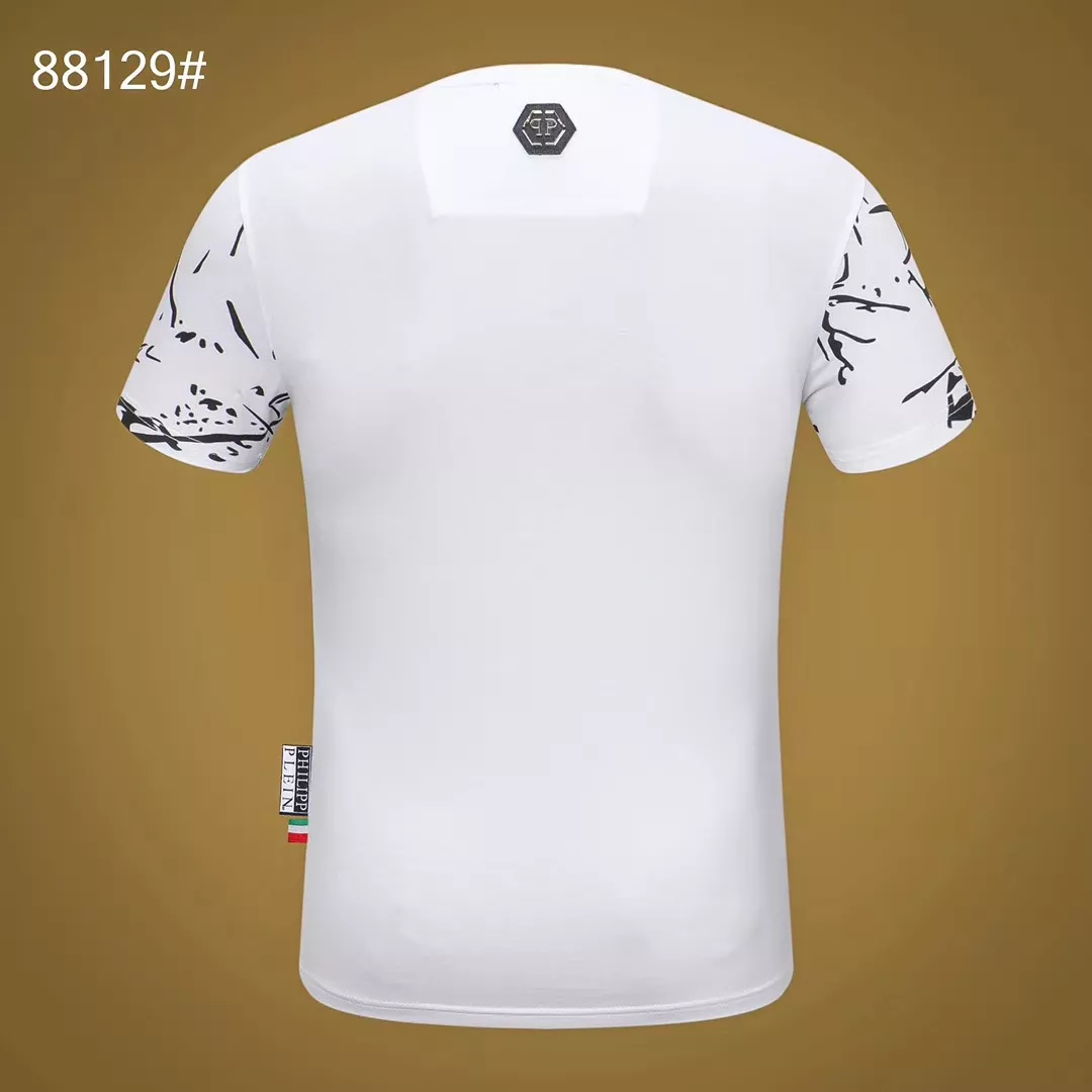 AllSeason 6212 Philipp Plein PP T-Shirts Short Sleeved For Men
