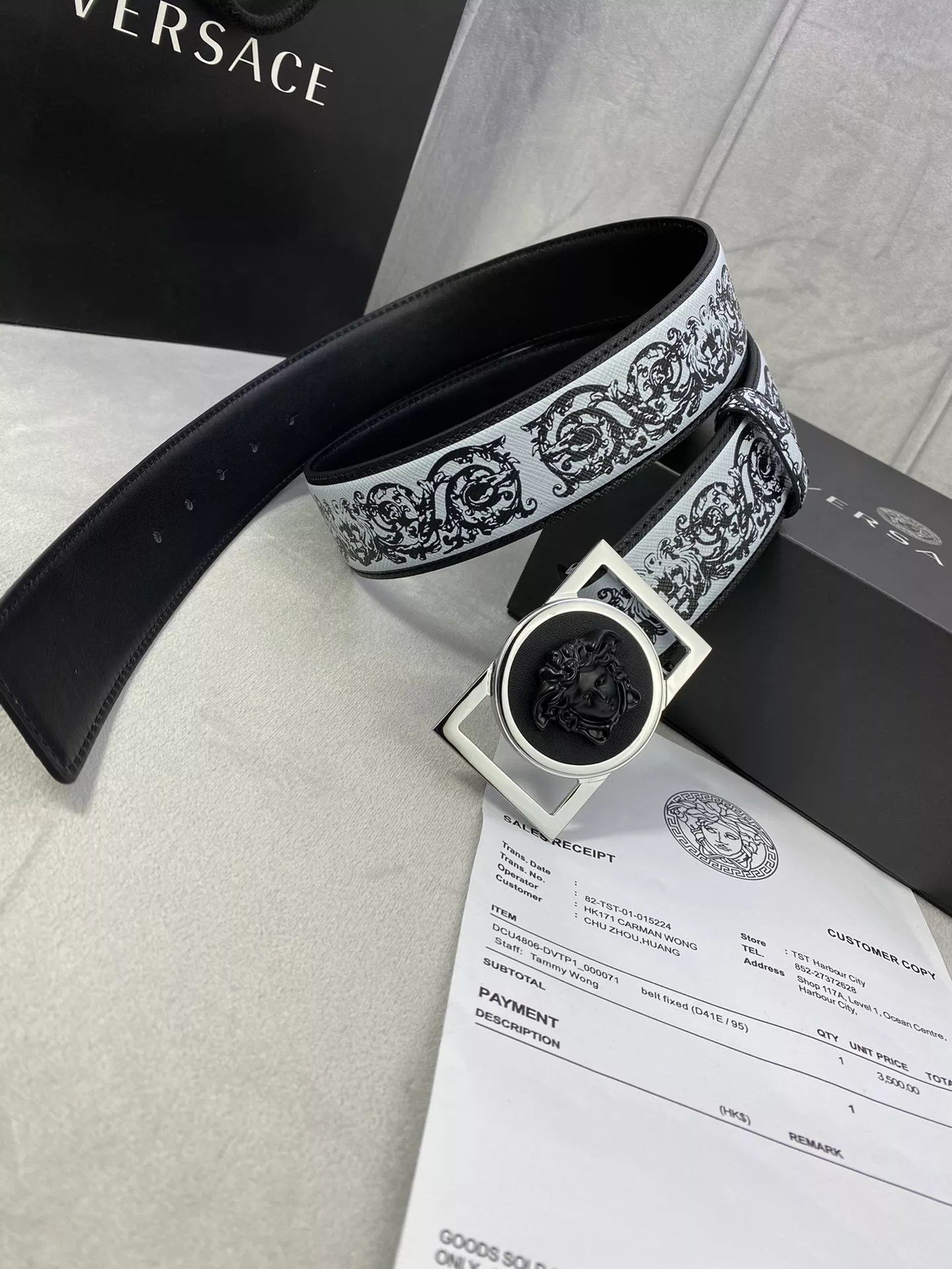 AllSeason 6928 Versace AAA Quality Belts In 4.0cm For Men