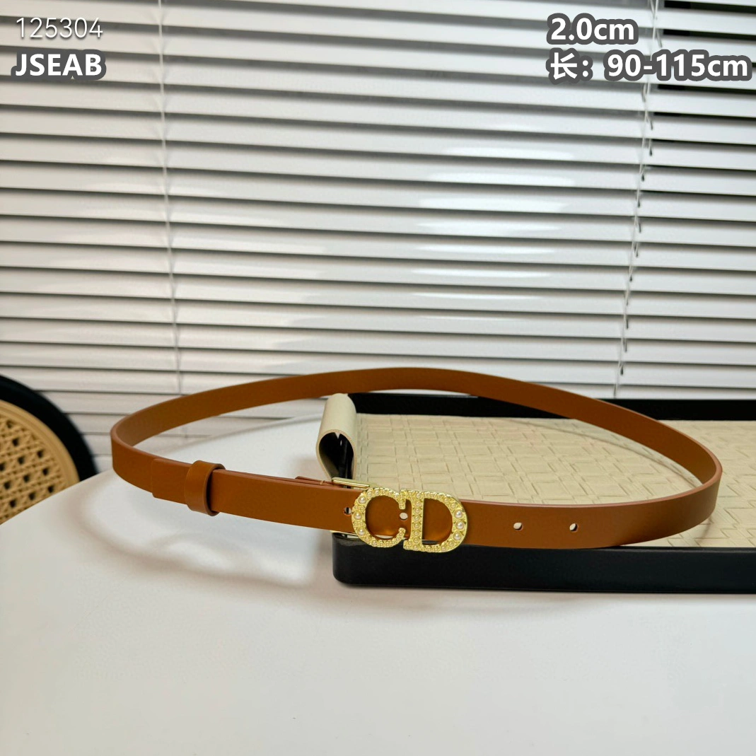 AllSeason 7021 Christian Dior AAA Quality Belts For Women