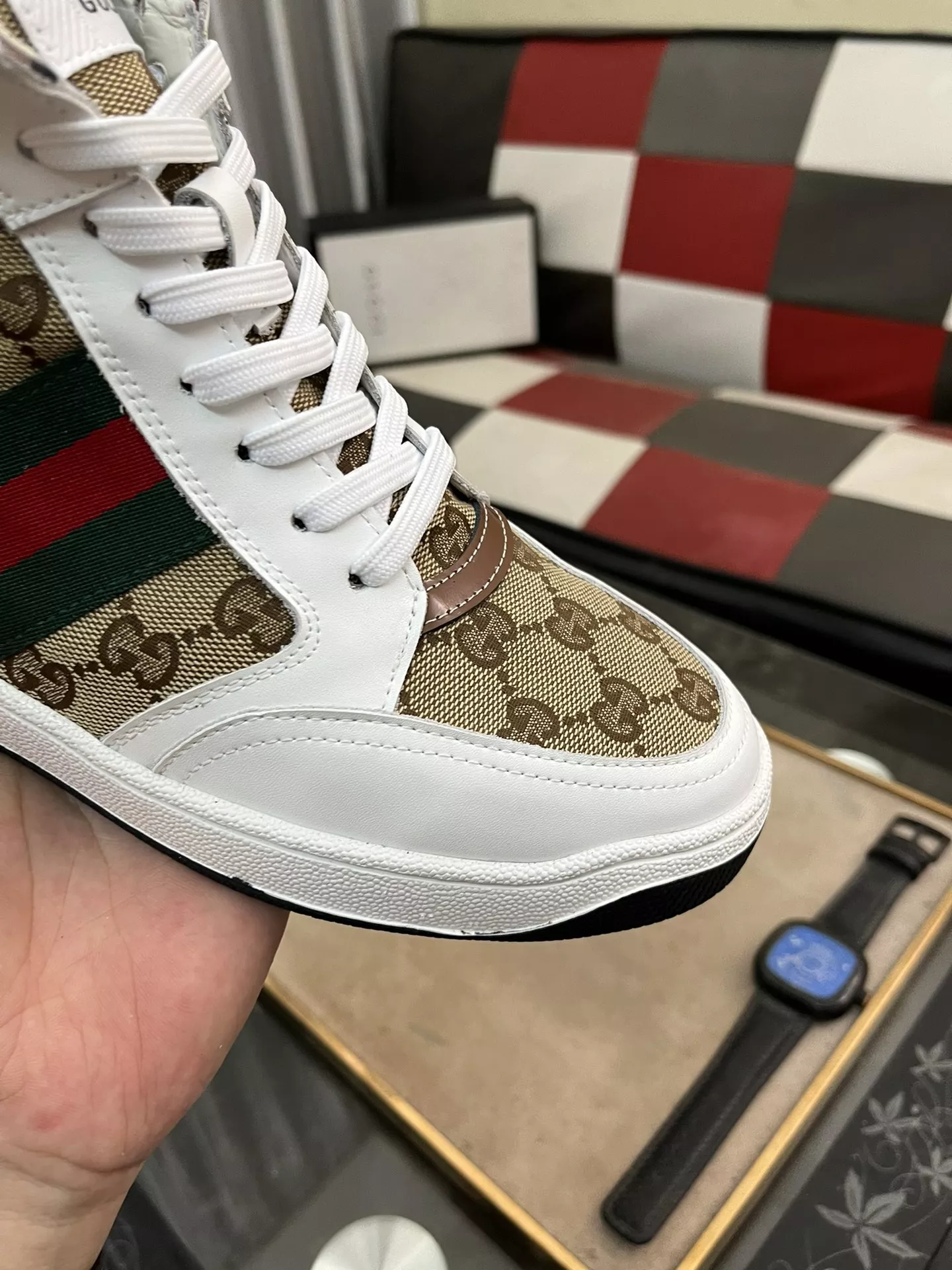 AllSeason 7196 Gucci High Tops Shoes For Men