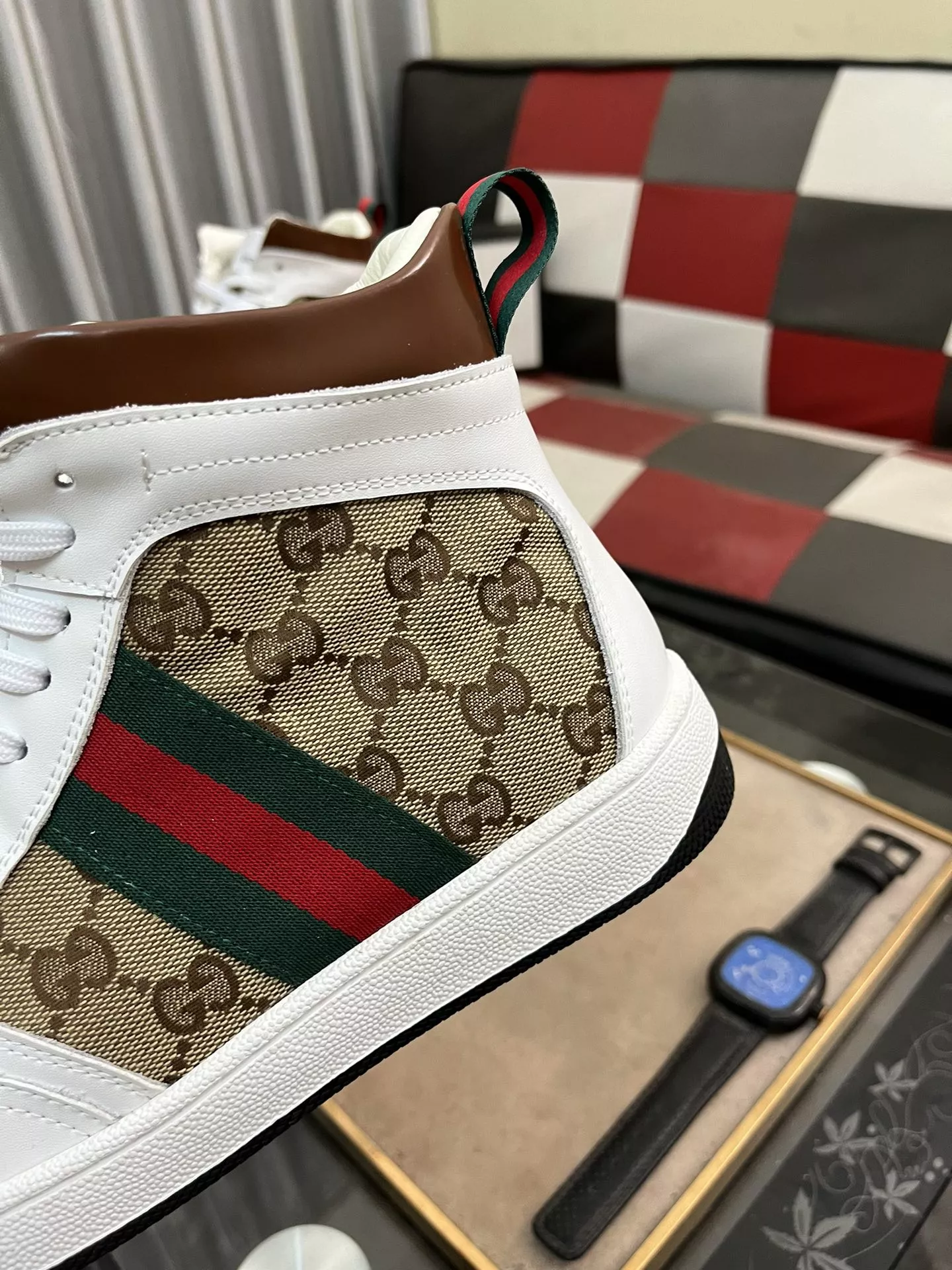 AllSeason 7196 Gucci High Tops Shoes For Men