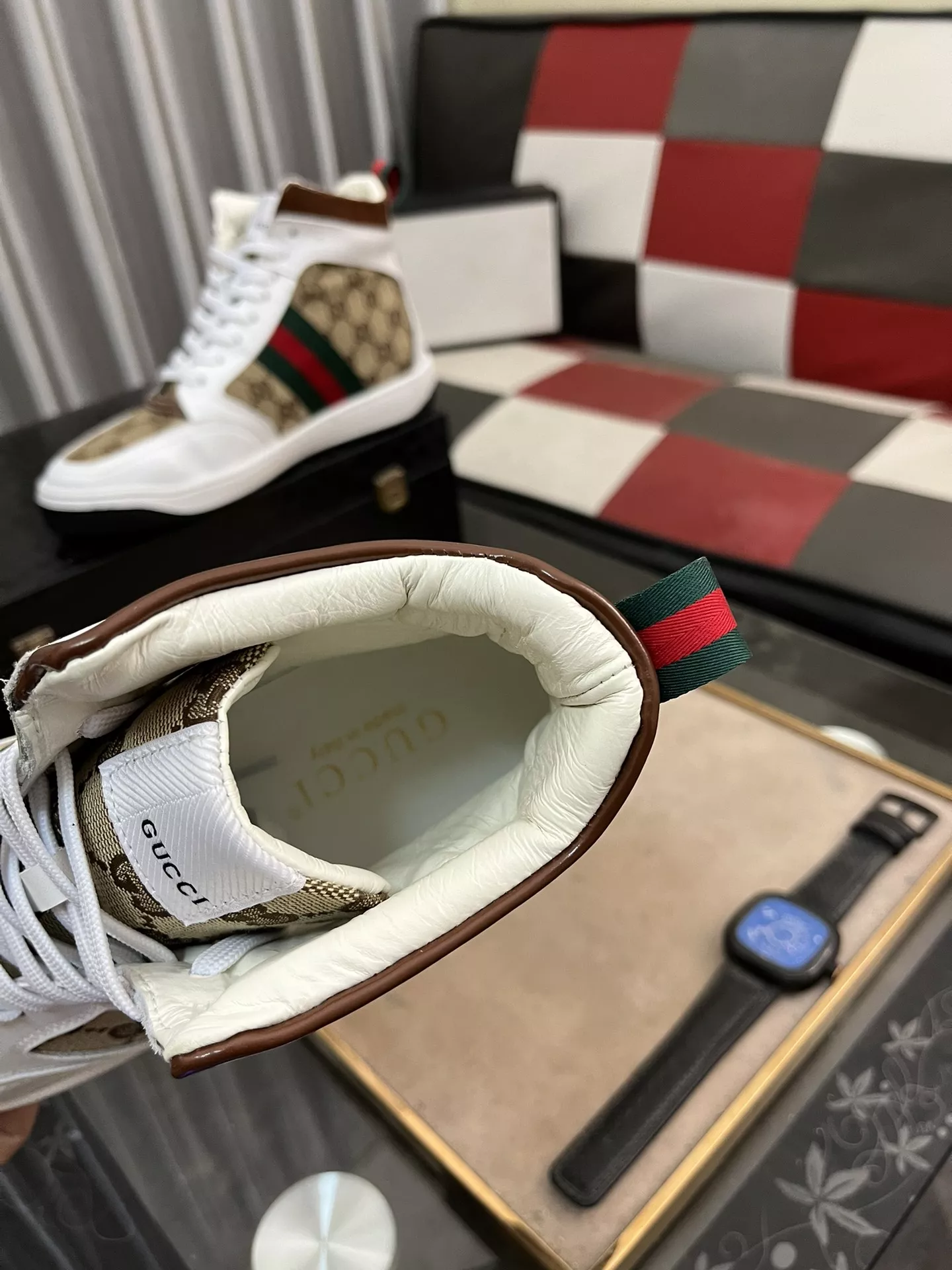 AllSeason 7196 Gucci High Tops Shoes For Men