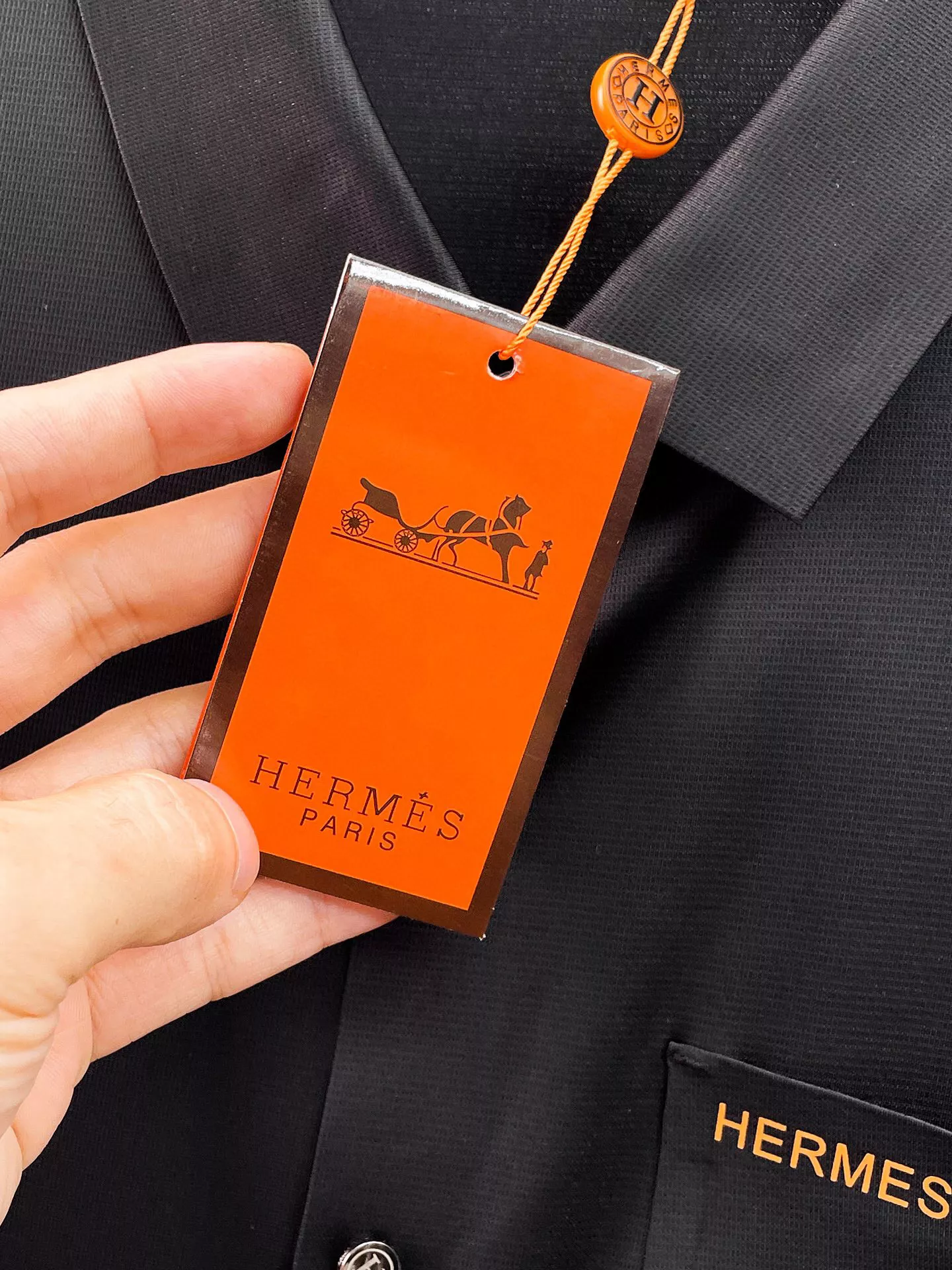 AllSeason 7710 Hermes Shirts Short Sleeved For Men