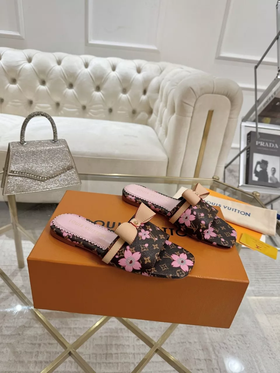 AllSeason 7779 Louis Vuitton Slippers For Women