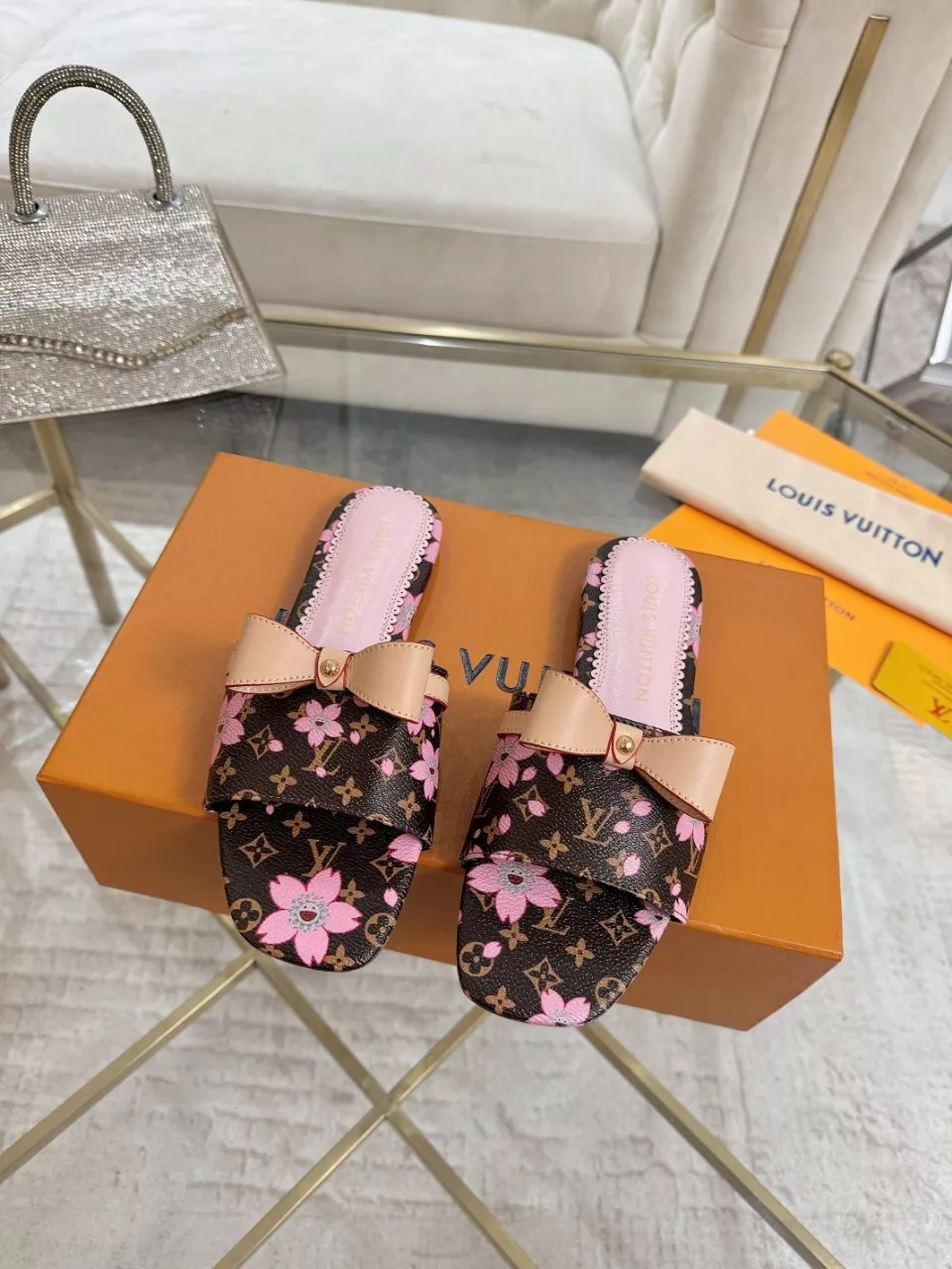 AllSeason 7779 Louis Vuitton Slippers For Women