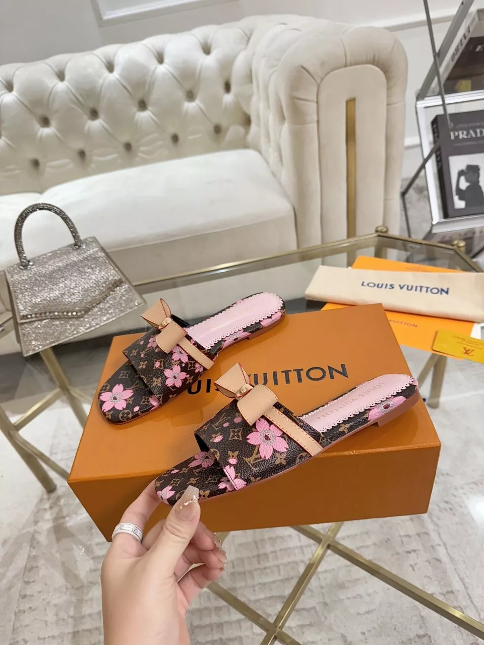 AllSeason 7779 Louis Vuitton Slippers For Women