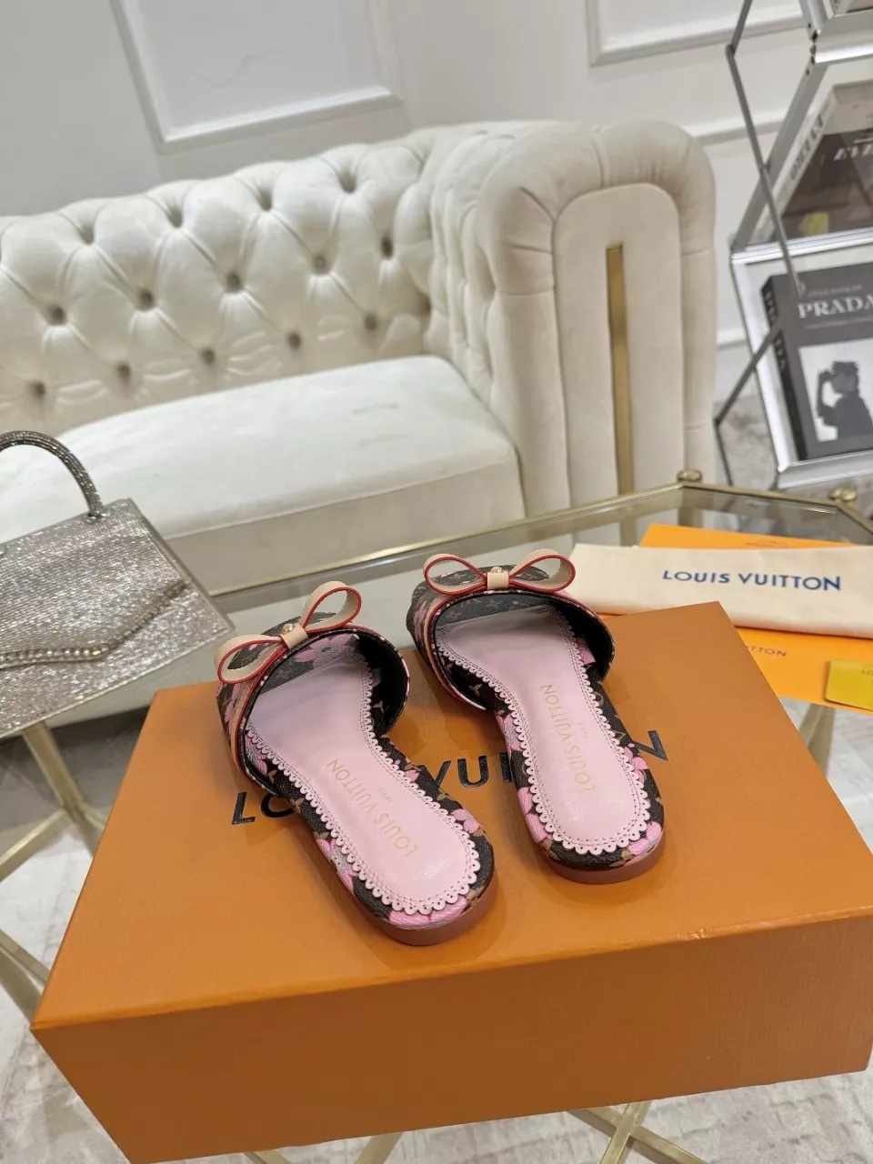 AllSeason 7779 Louis Vuitton Slippers For Women