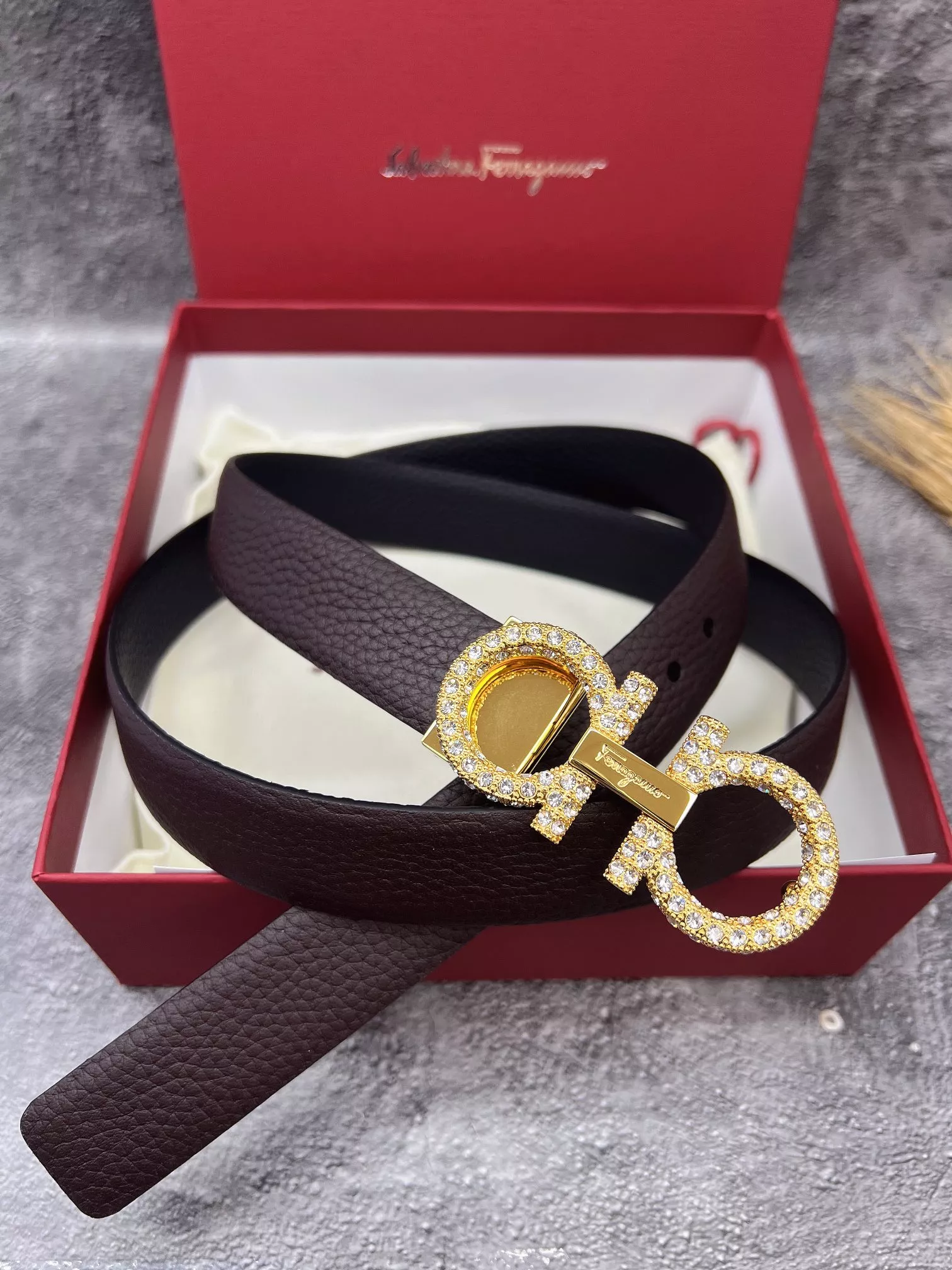 AllSeason 7917 Salvatore Ferragamo AAA Quality Belts In 2.5cm For Women