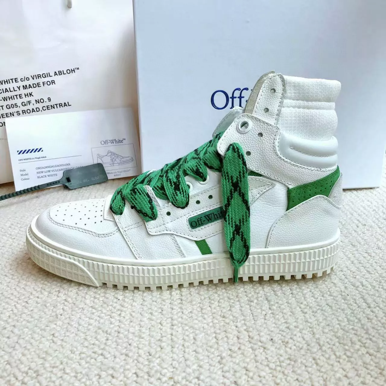 AllSeason 8431 Off-White High Tops Shoes For Men