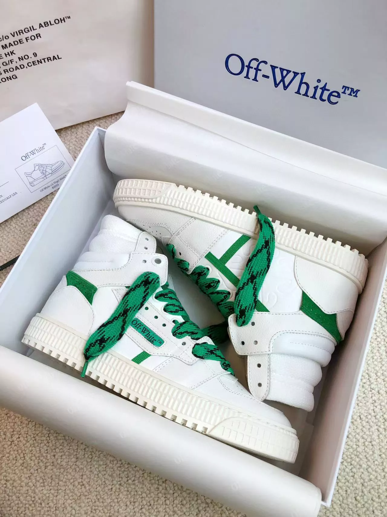 AllSeason 8431 Off-White High Tops Shoes For Men