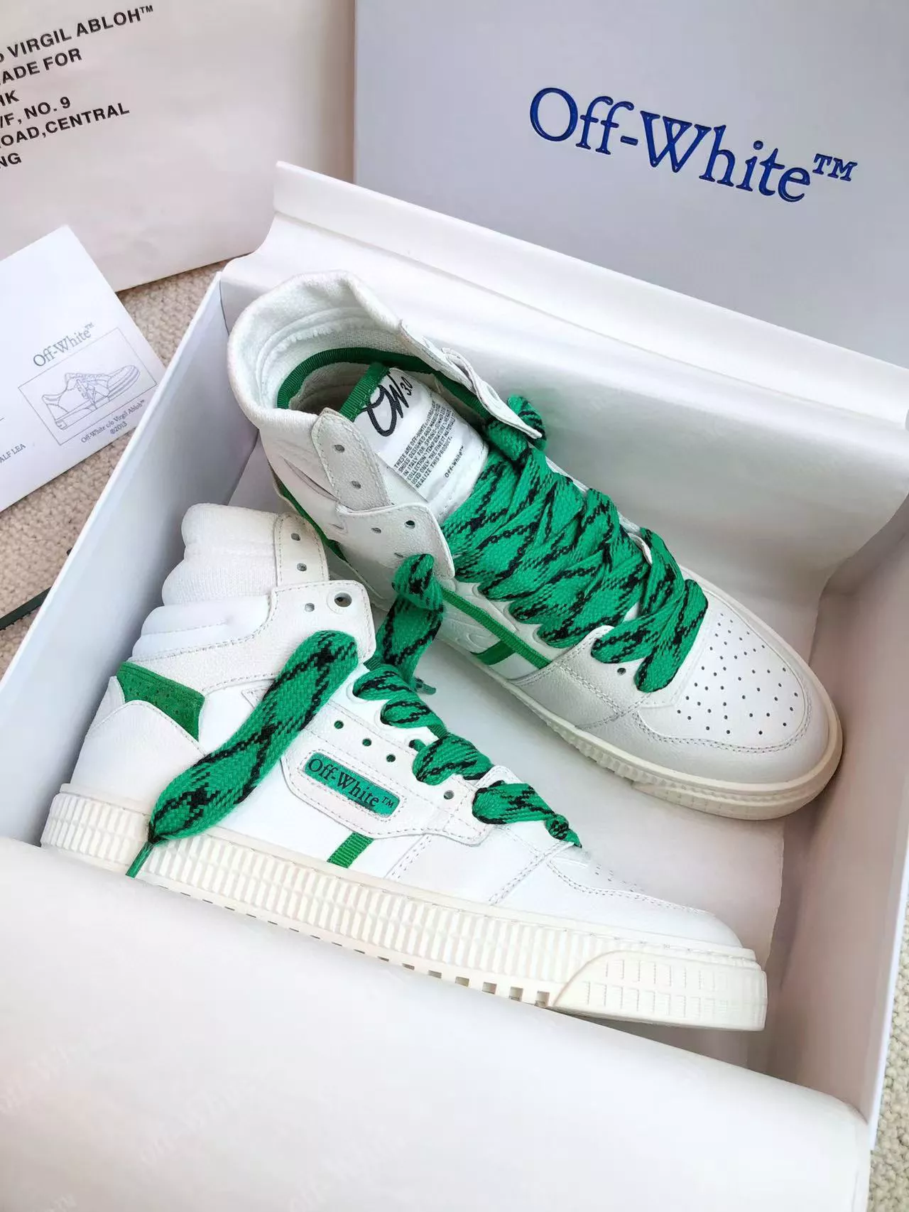 AllSeason 8431 Off-White High Tops Shoes For Men