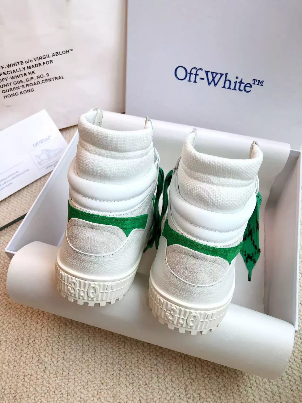 AllSeason 8431 Off-White High Tops Shoes For Men