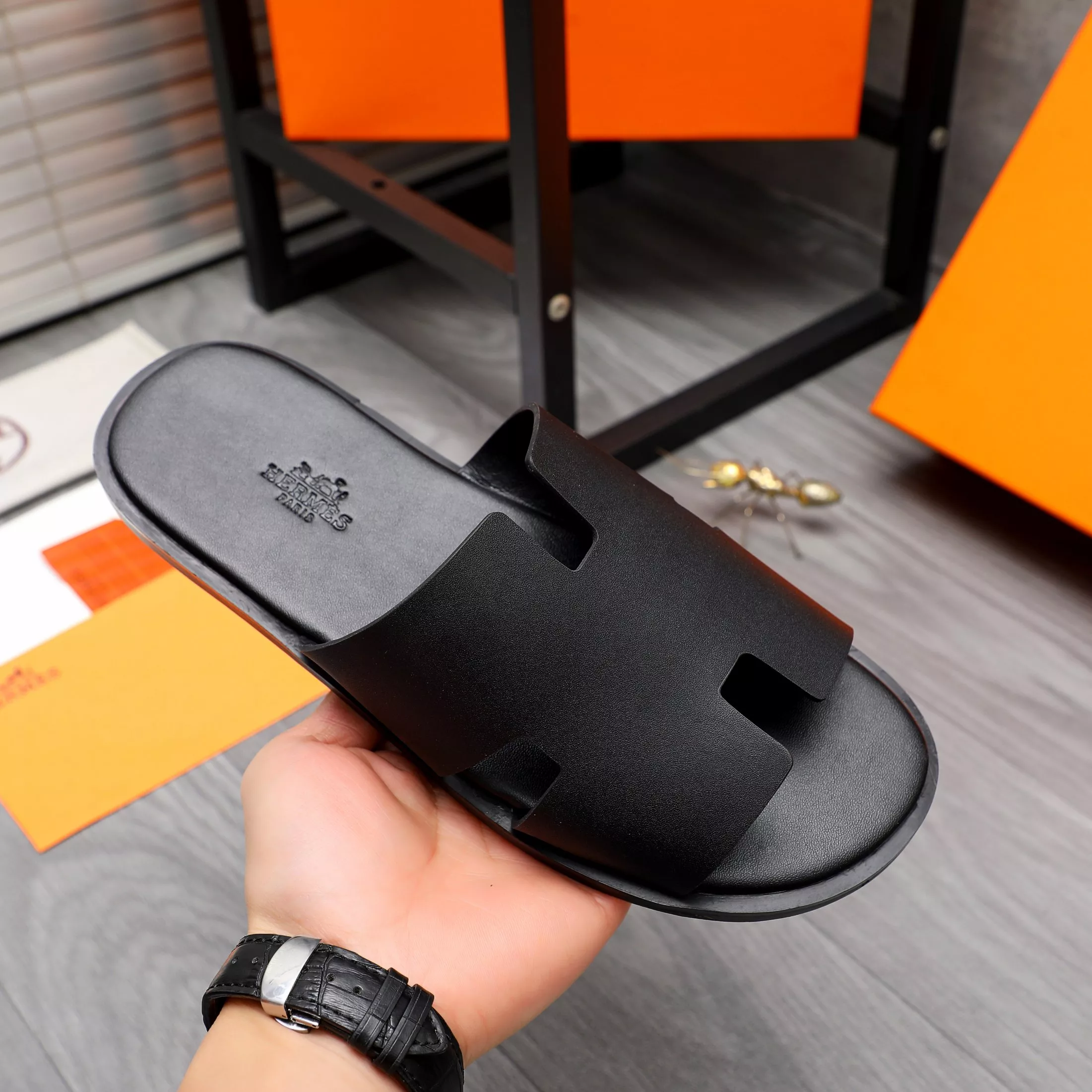 AllSeason 921 Hermes Slippers For Men