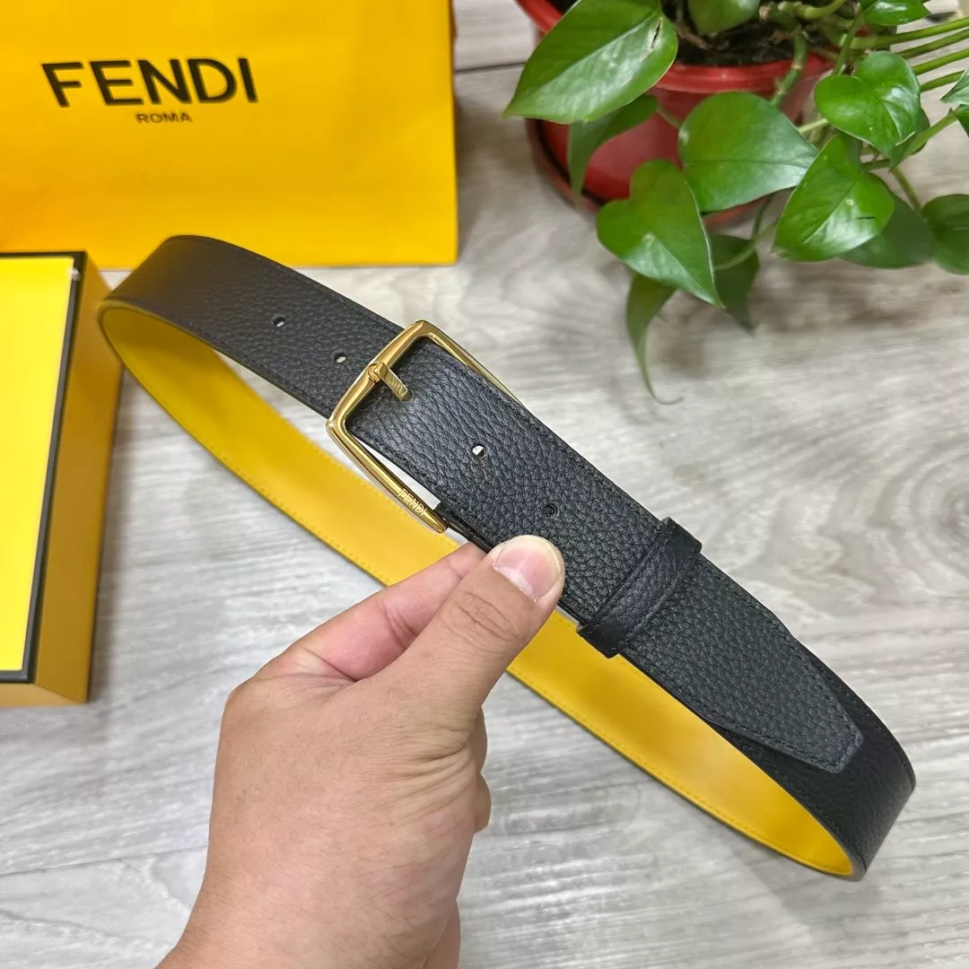 AllSeason 9587 Fendi AAA Quality Belts In 3.5cm For Unisex