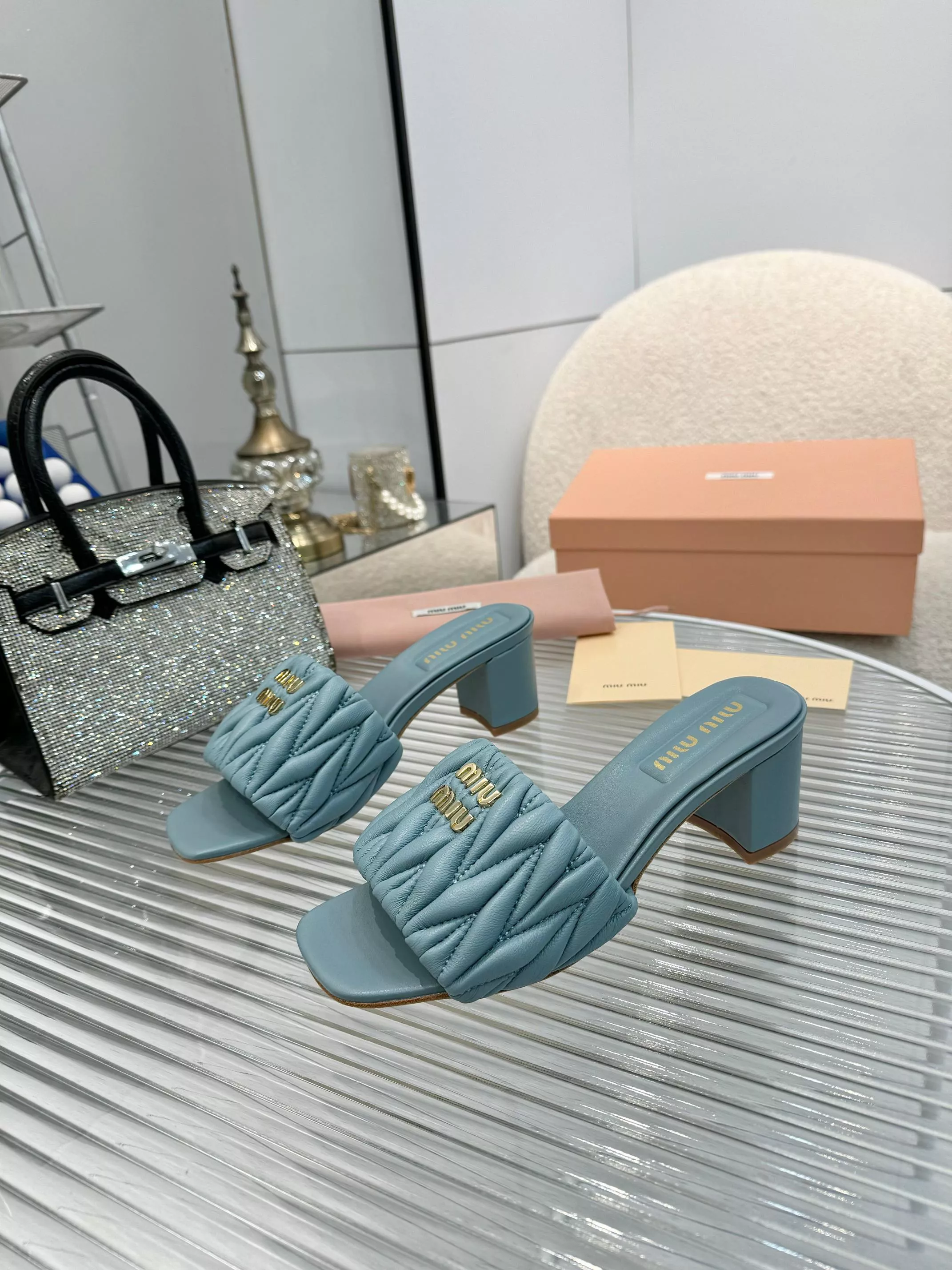 AllSeason 9641 MIU MIU Slippers For Women