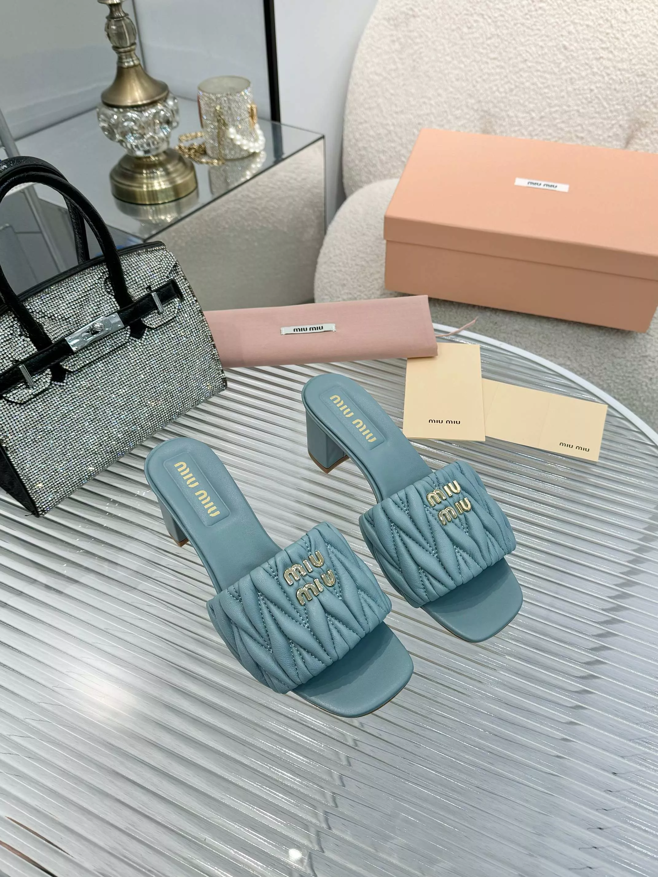 AllSeason 9641 MIU MIU Slippers For Women