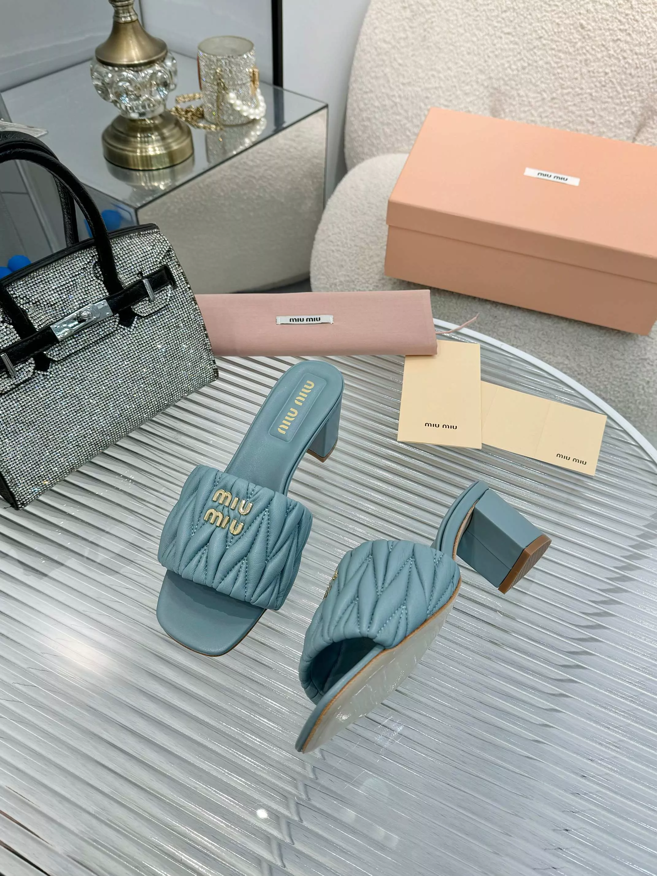 AllSeason 9641 MIU MIU Slippers For Women